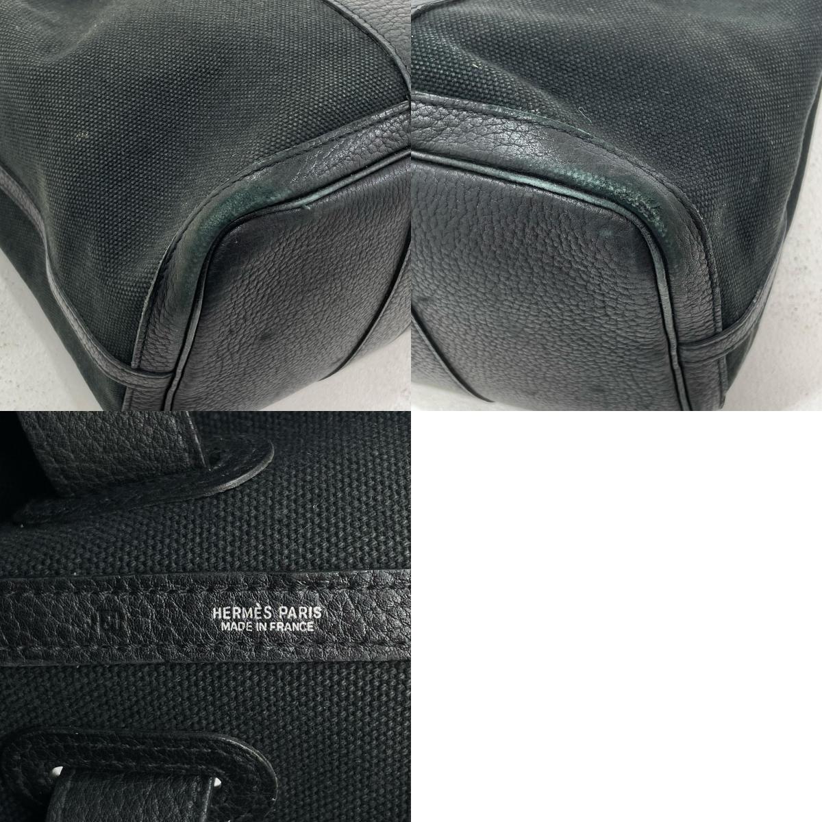 【中古】HERMES | エルメス プティットサンチュール MM ハンドバッグ ブラック【尾張小牧店】