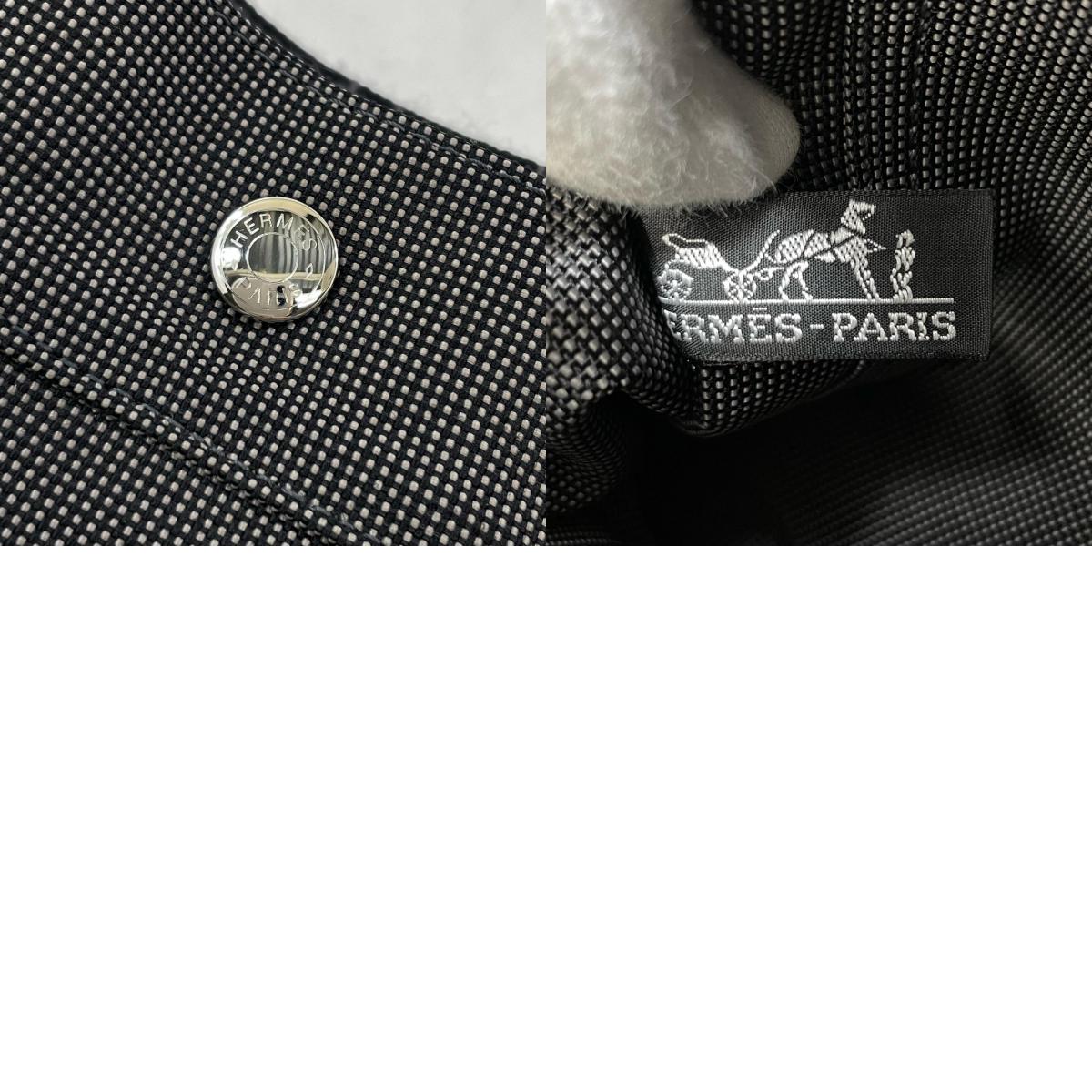 【中古】HERMES | エルメス エールライン アド バックパック リュック・デイパック グレー ブラック【尾張小牧店】