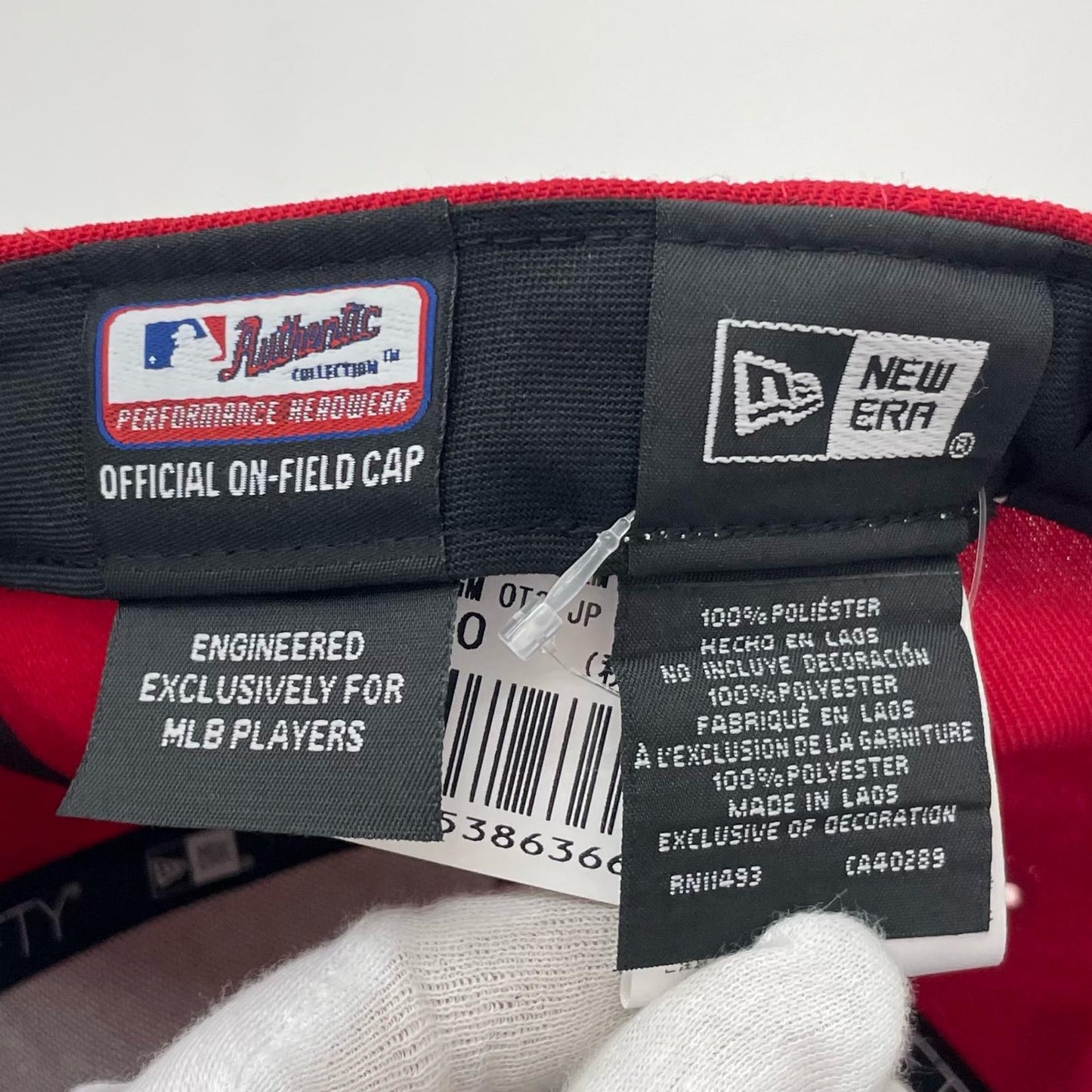 NEW ERA | ニューエラ 7 1/2 (59.6cm) Los Angeles Angels 9.11追悼記念パッチ キャップ レッド【尾張小牧店】