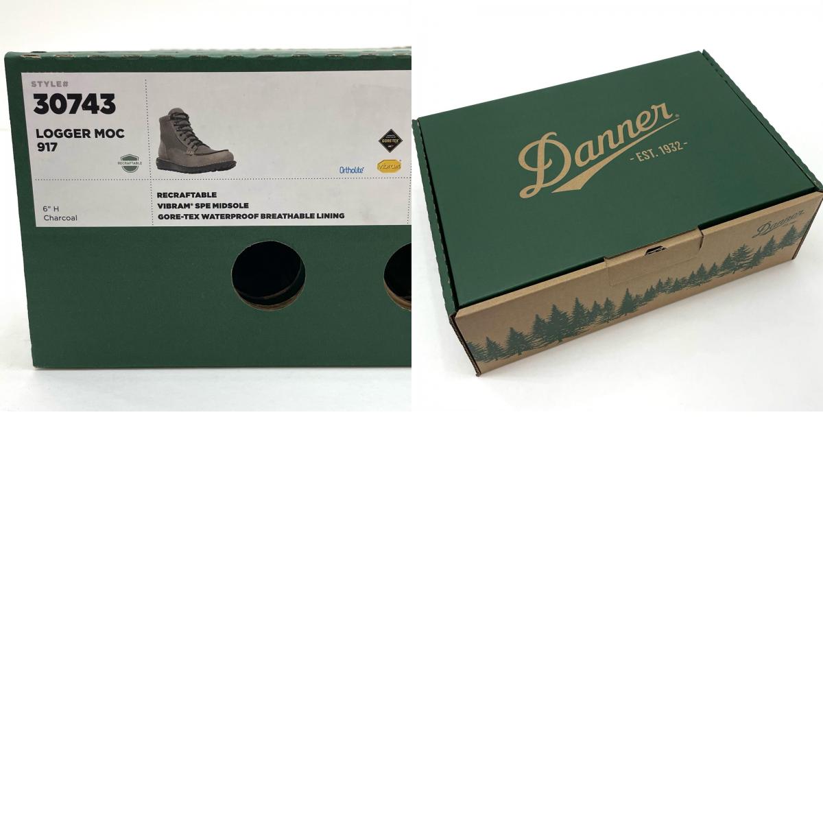 Danner | ダナー 30743 LOGGER MOC 917 GTX ブーツ チャコール【尾張小牧店】