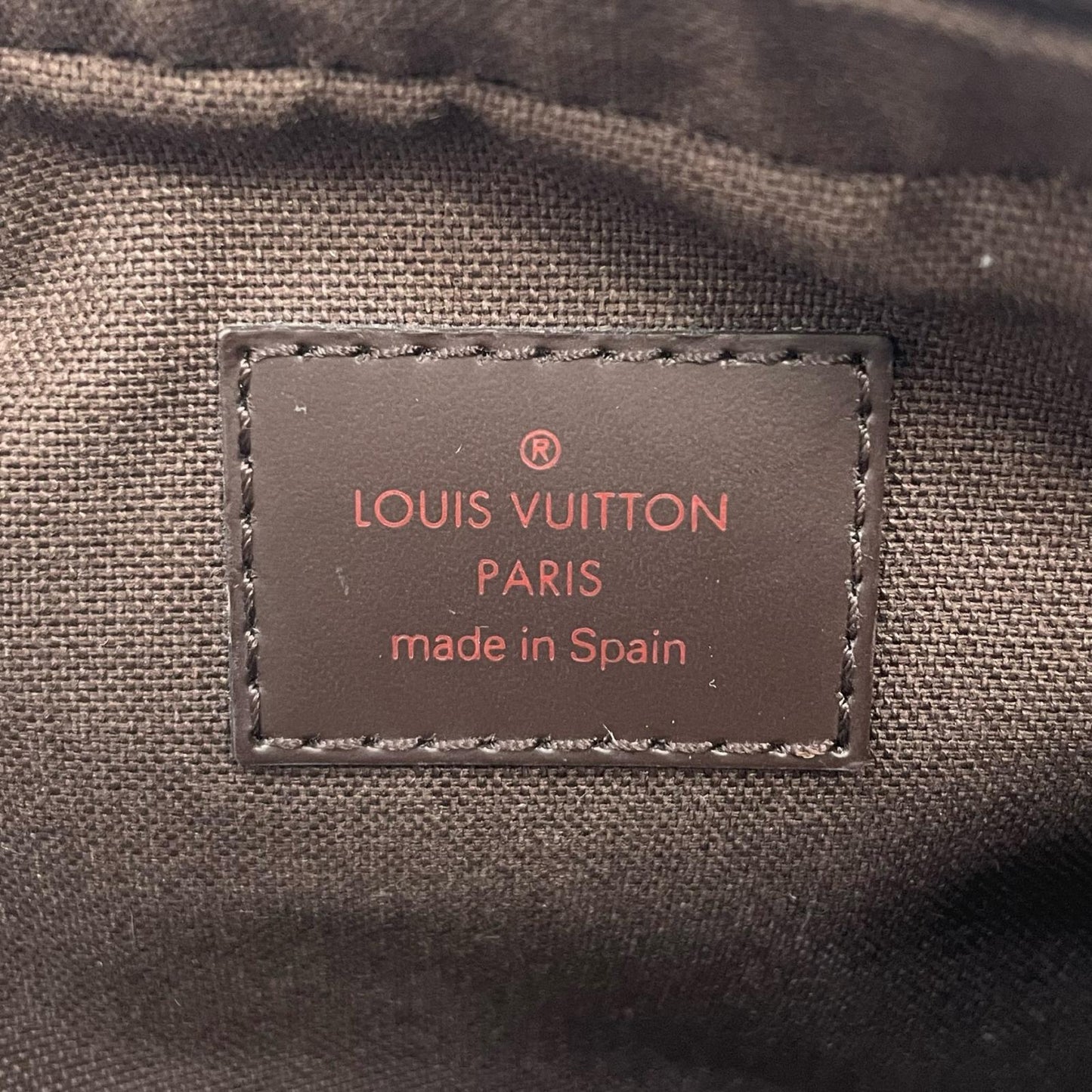 【中古】LOUIS VUITTON | ルイ・ヴィトン ジェロニモス ボディバッグ ウエストバッグ ウエストポーチ ダミエ N51994 ブラウン【尾張小牧店】