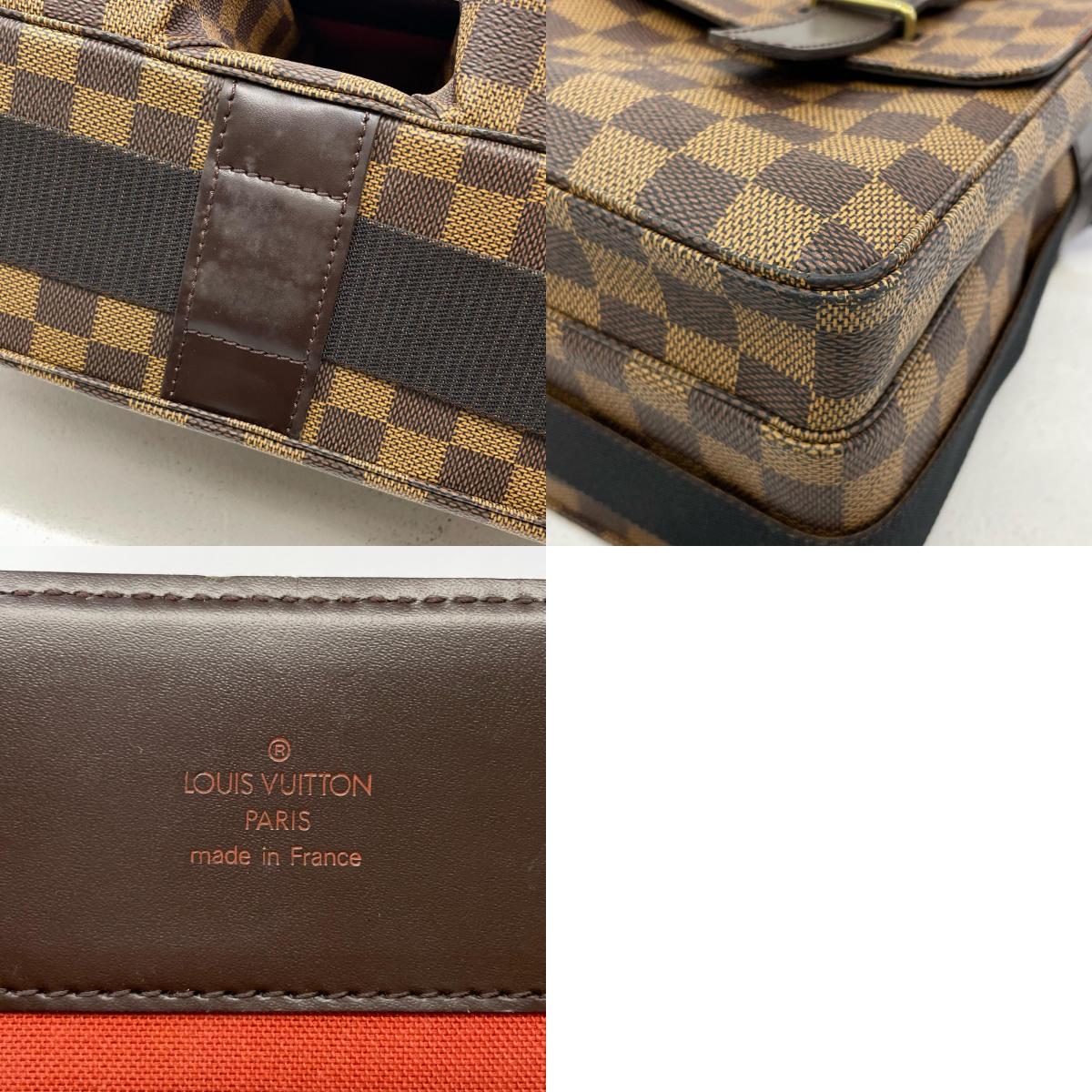 【中古】LOUIS VUITTON | ルイ・ヴィトン ブロードウェイ ダミエ ショルダーバッグ N42270 ブラウン【尾張小牧店】