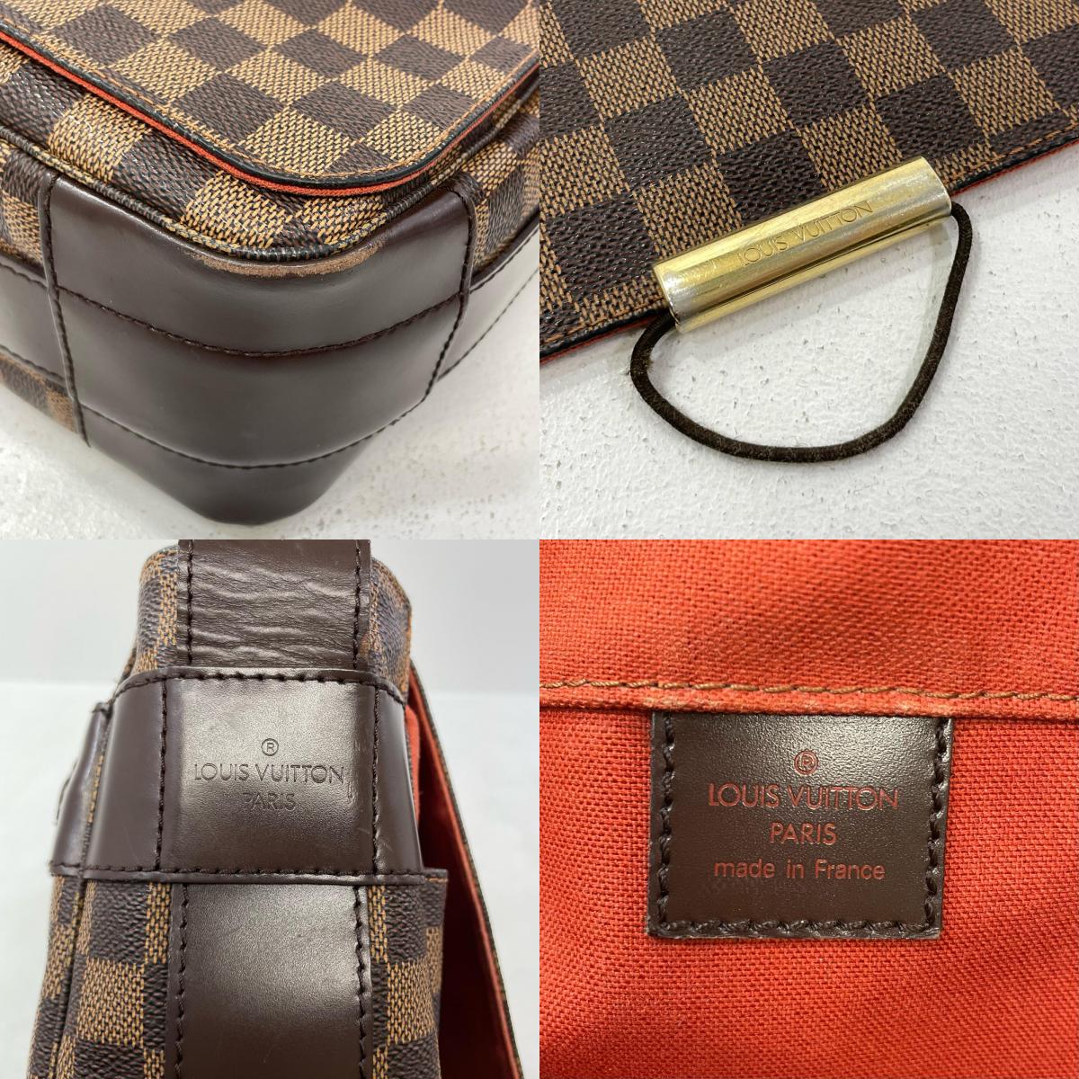 【中古】LOUIS VUITTON | ルイ・ヴィトン バスティーユ ショルダーバッグ ダミエ N45258 ブラウン【尾張小牧店】