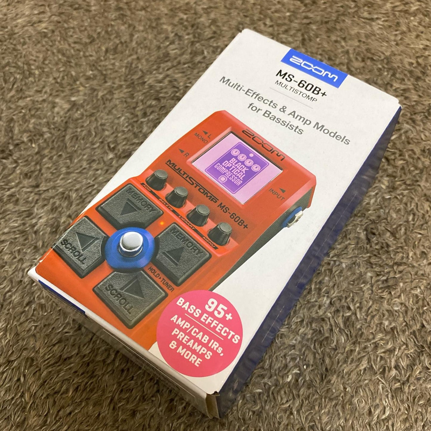 【新品】 ZOOM | ズーム 楽器 MS-60B+【尾張小牧店】