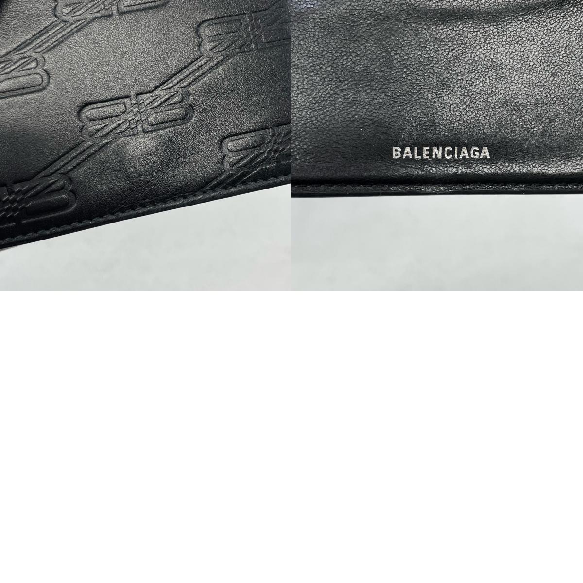 BALENCIAGA | バレンシアガ 三つ折り財布 ブラック【尾張小牧店】