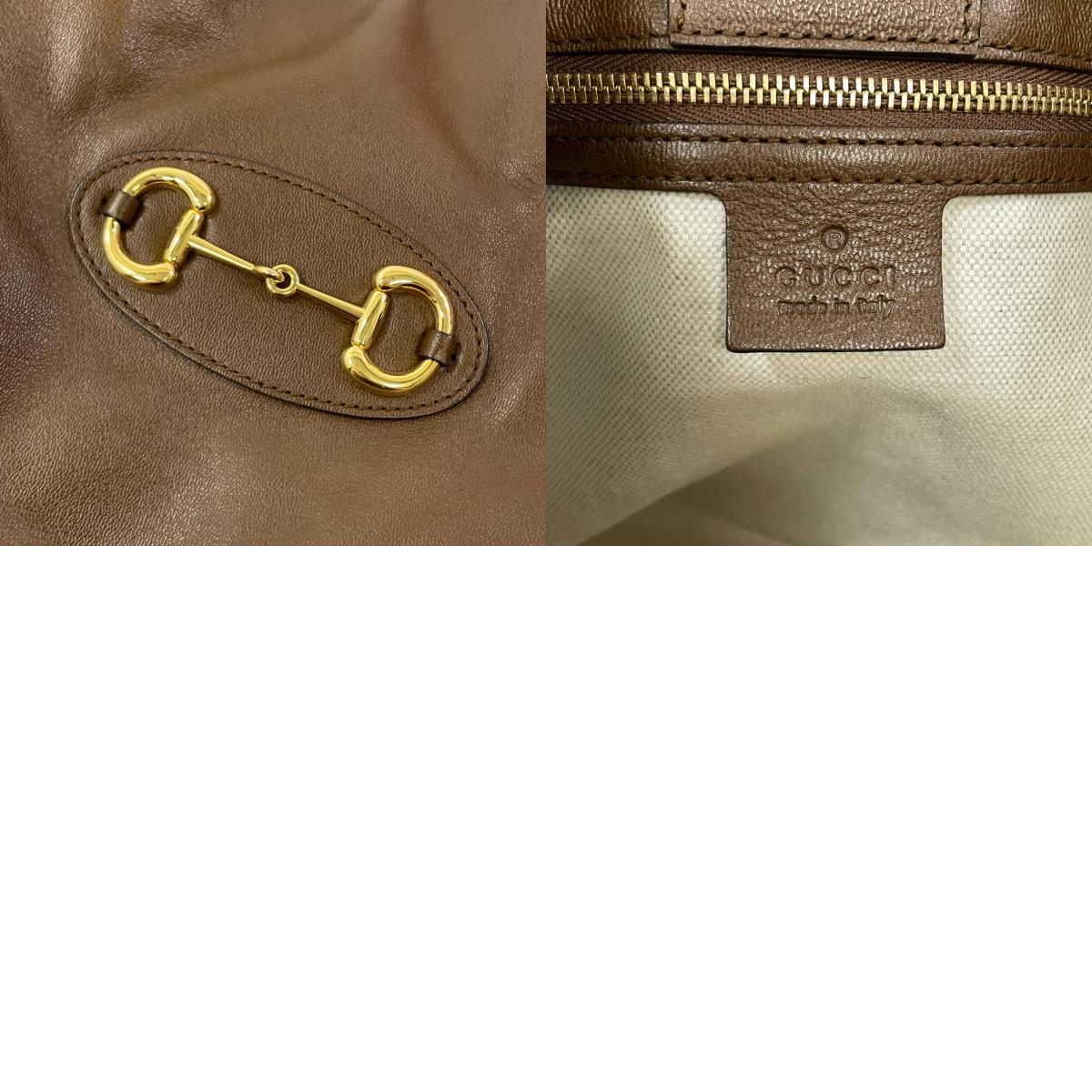 【中古】GUCCI | グッチ ホースビット トートバッグ 623694 ブラウン【尾張小牧店】