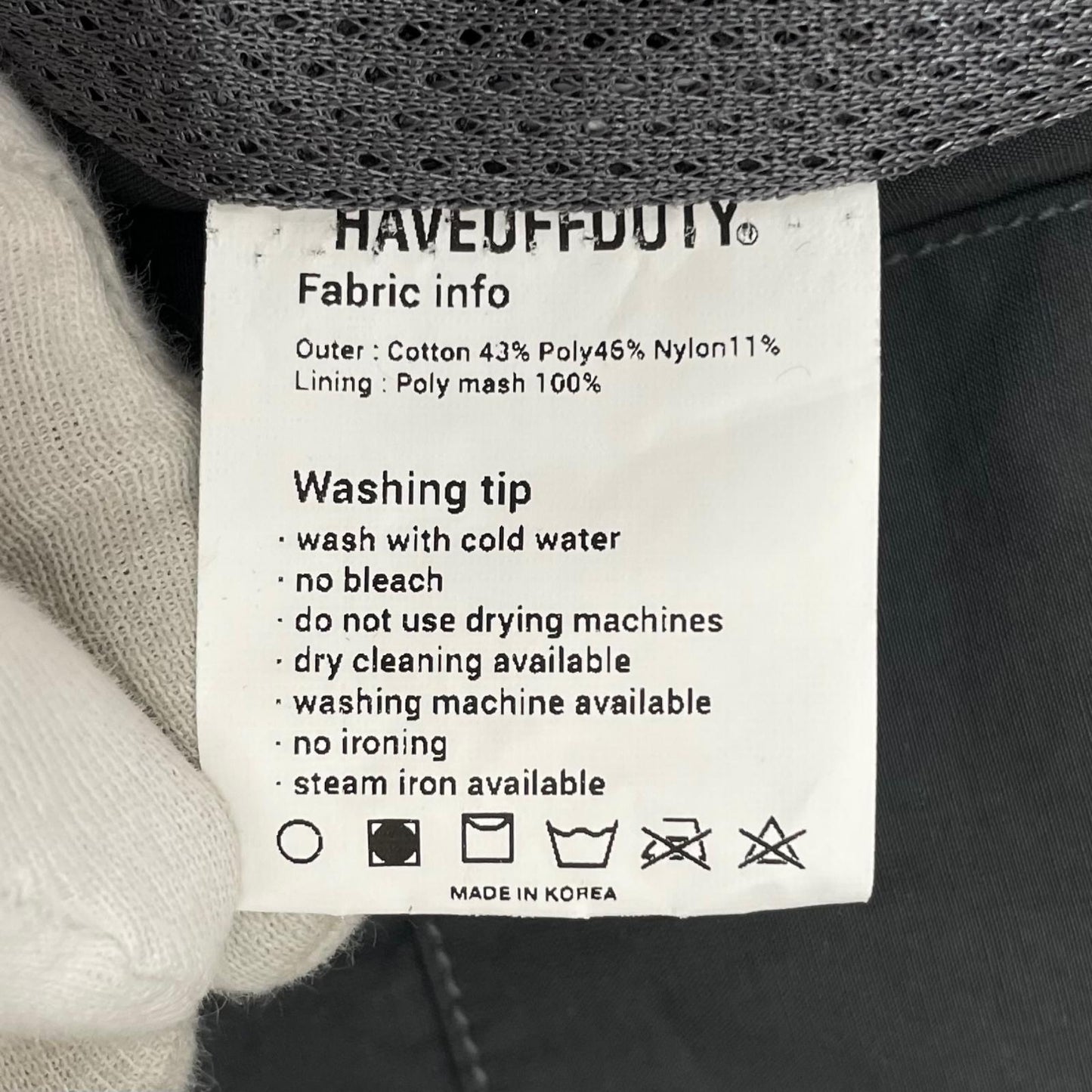 【中古】HAVEOFFDUTY | ハブオブデューティ STORAGE 3B JACKET シャツジャケット グレー サイズ:2【尾張小牧店】