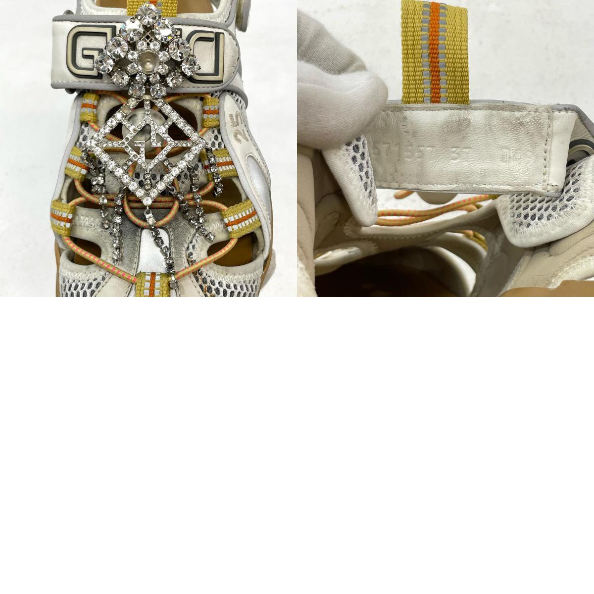 GUCCI | グッチ サンダル ホワイト×ベージュ サイズ:37【尾張小牧店】