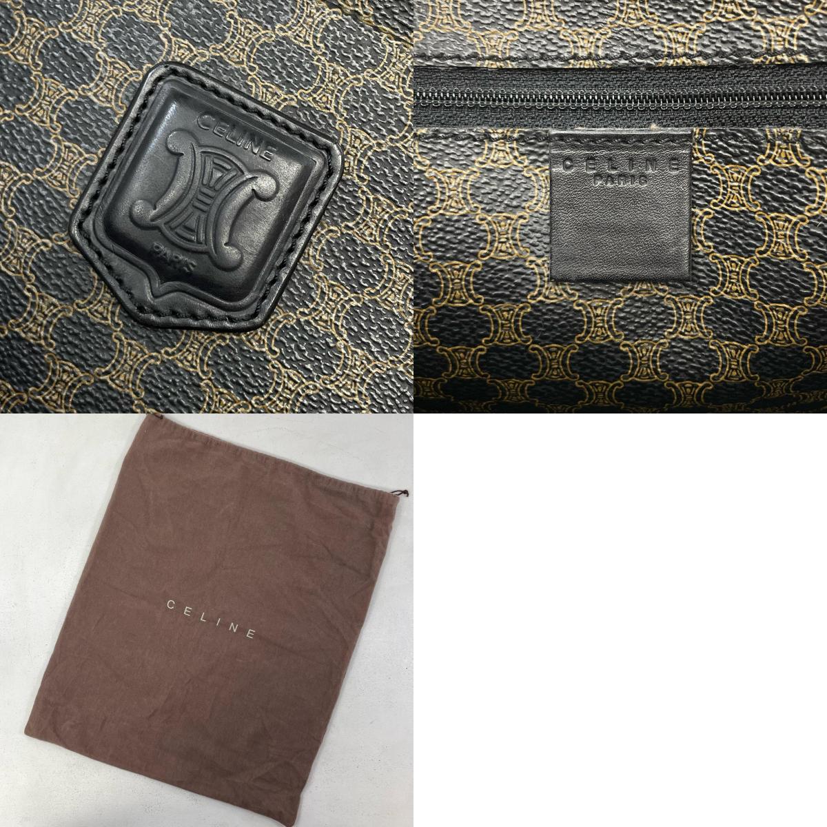 CELINE | セリーヌ トートバッグ ブラック×ブラウン【尾張小牧店】