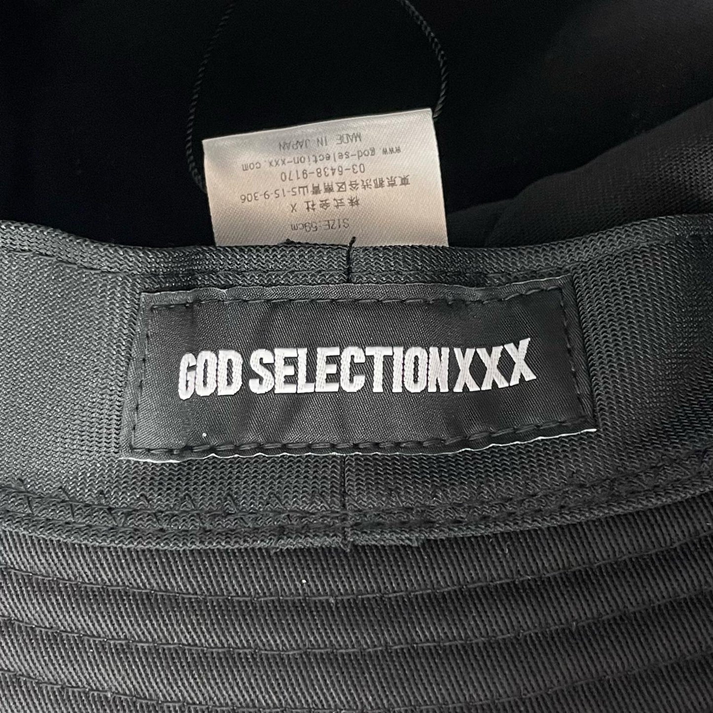 GOD SELECTION XXX | ゴッドセレクショントリプルエックス GX-S24-HT-01 ハット ブラック【尾張小牧店】