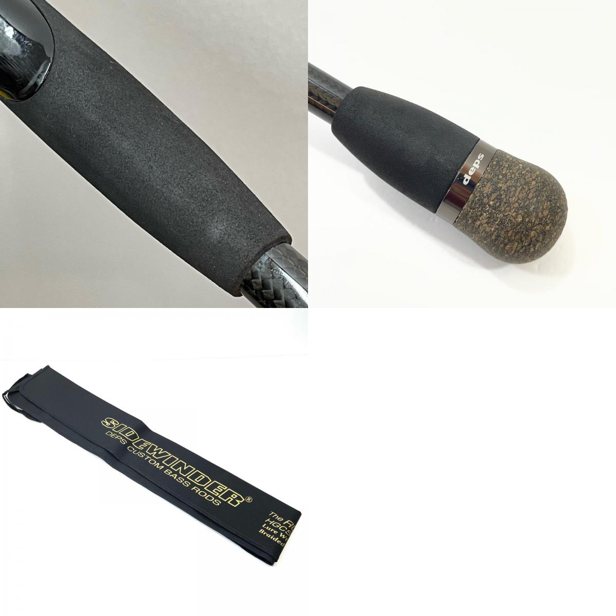 【釣り/つり/釣具/ロッド】Deps | デプス SIDEWINDER サイドワインダー HGCS-72MHRF【尾張小牧店】