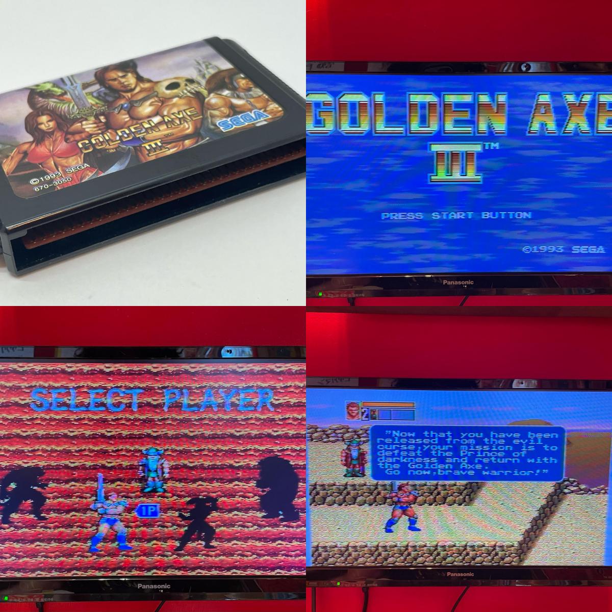 【尾張小牧店】メガドライブ ゴールデンアックス3 G-4093 02【レトロ】【中古】