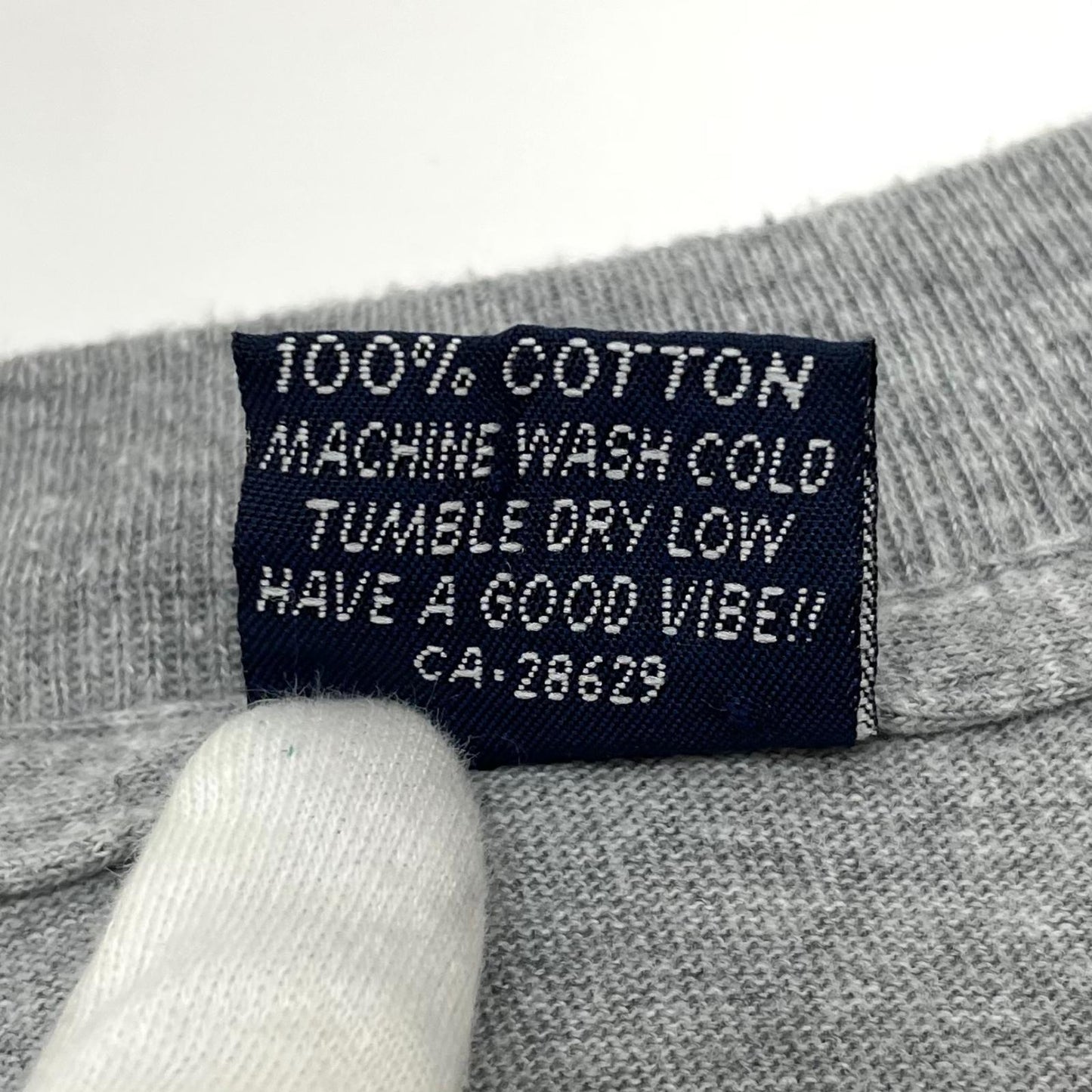 【中古】STUSSY | ステューシー ジャズマン 紺タグ 半袖Tシャツ グレー サイズ:L【尾張小牧店】