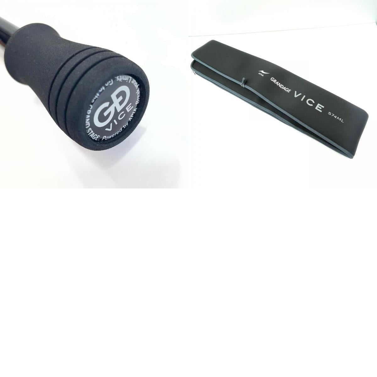 【釣り/つり/釣具/ロッド】APIA | アピア GRANDAGE VICE グランデージヴァイス S74ML【尾張小牧店】
