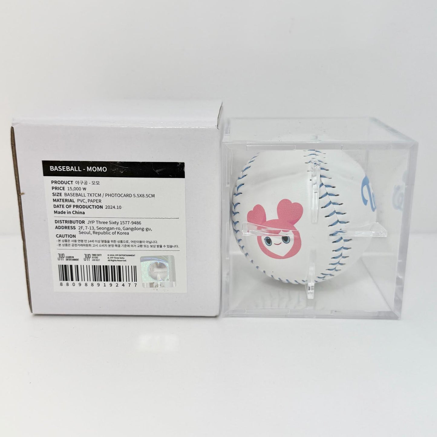 TWICE POP UP HOME 9ROUND BASEBALL ベースボール モモ トレカなし【アイドル】
