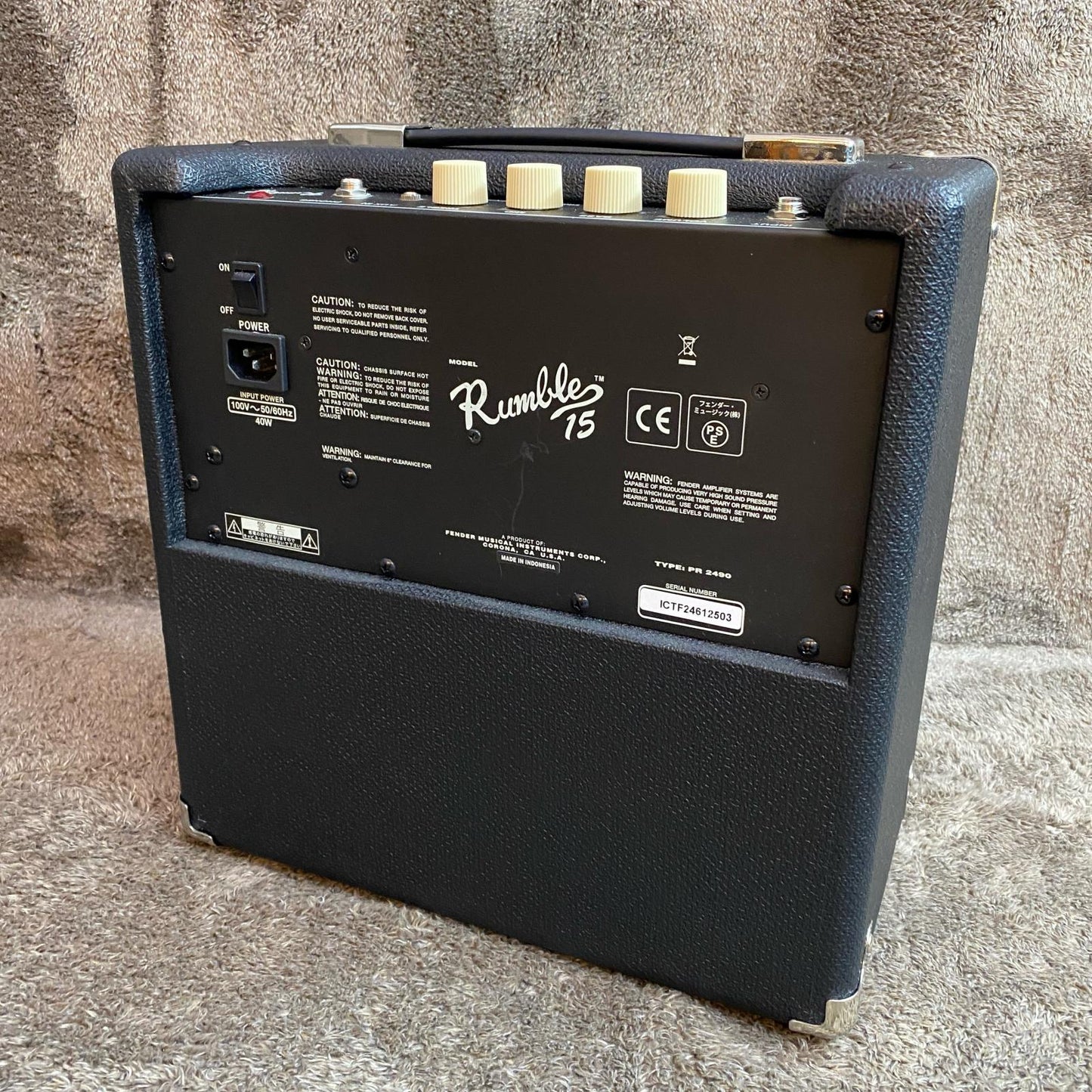 楽器 Rumble15 V3 Fender【尾張小牧店】