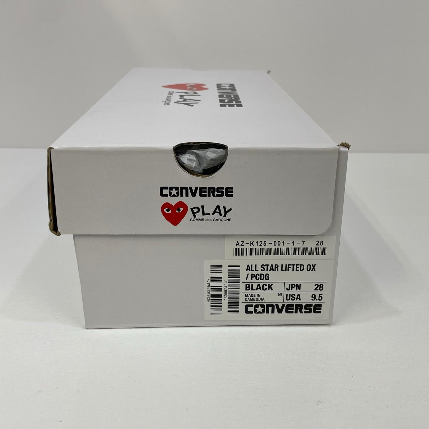 CONVERSE | コンバース ALL STAR LIFTED OX スニーカー 28.0cm AZ-K125-001-1-7 ブラック