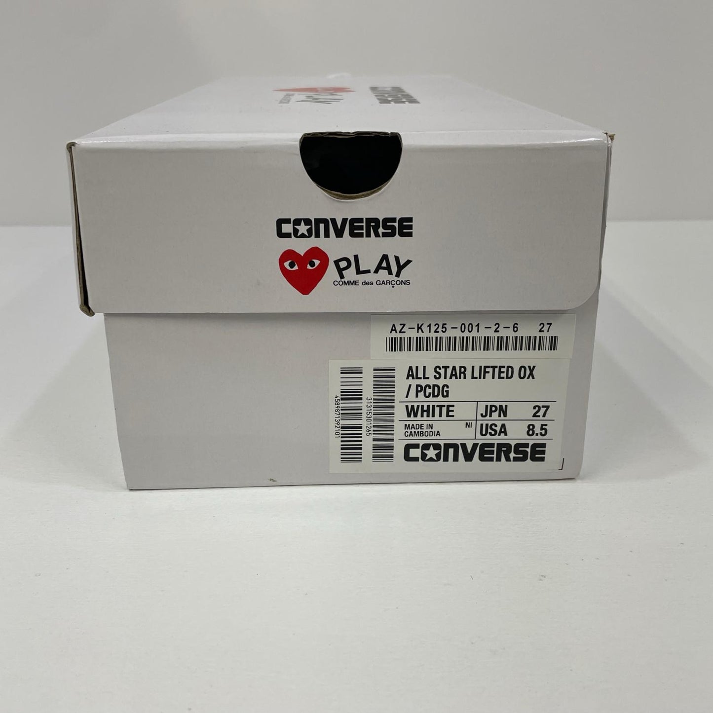 CONVERSE | コンバース ALL STAR LIFTED OX スニーカー 27.0cm AZ-K125-001-2-6 ホワイト