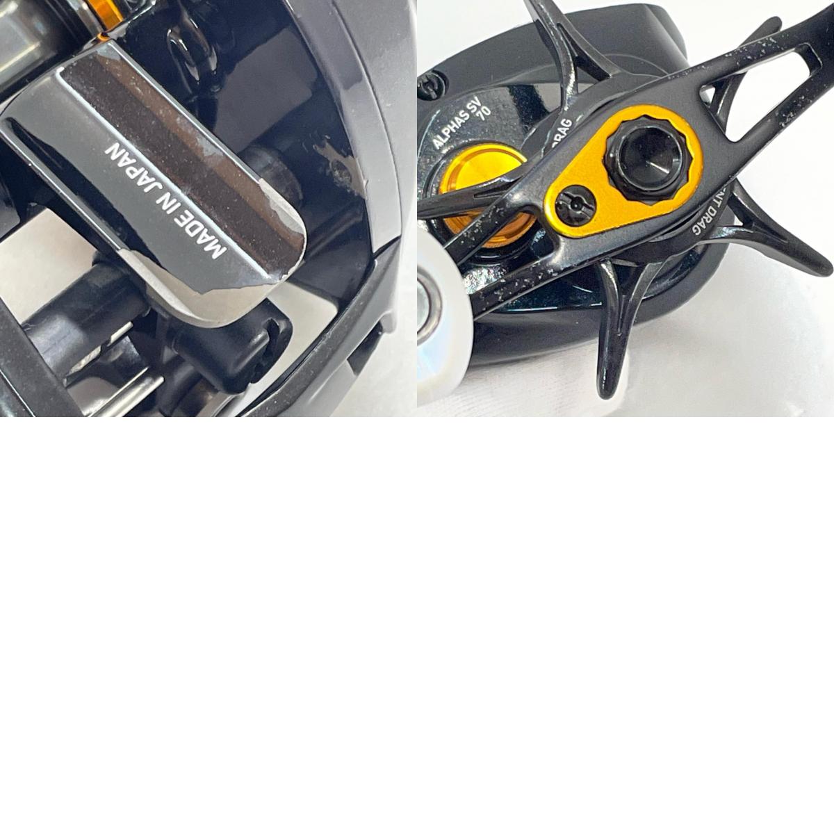 【フィッシング/釣り/釣具/リール】 【ベイトリール/右ハンドル】Daiwa | ダイワ ※付属品なし 19アルファス CT SV 70SH【尾張小牧店】