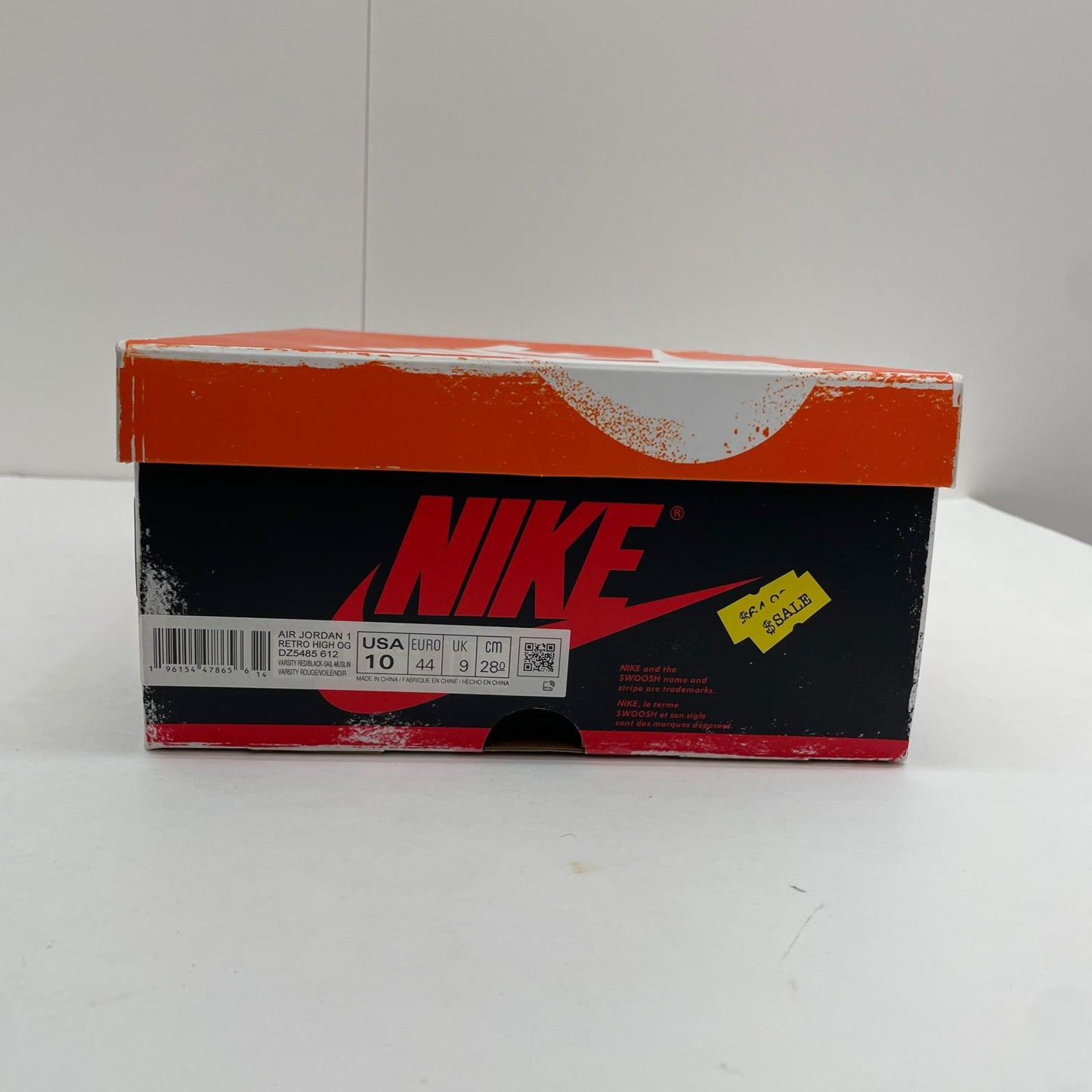 【中古】NIKE | ナイキ AIR JORDAN 1 RETRO HIGH OG スニーカー 28.0cm DZ5485-612 レッド【尾張小牧店】