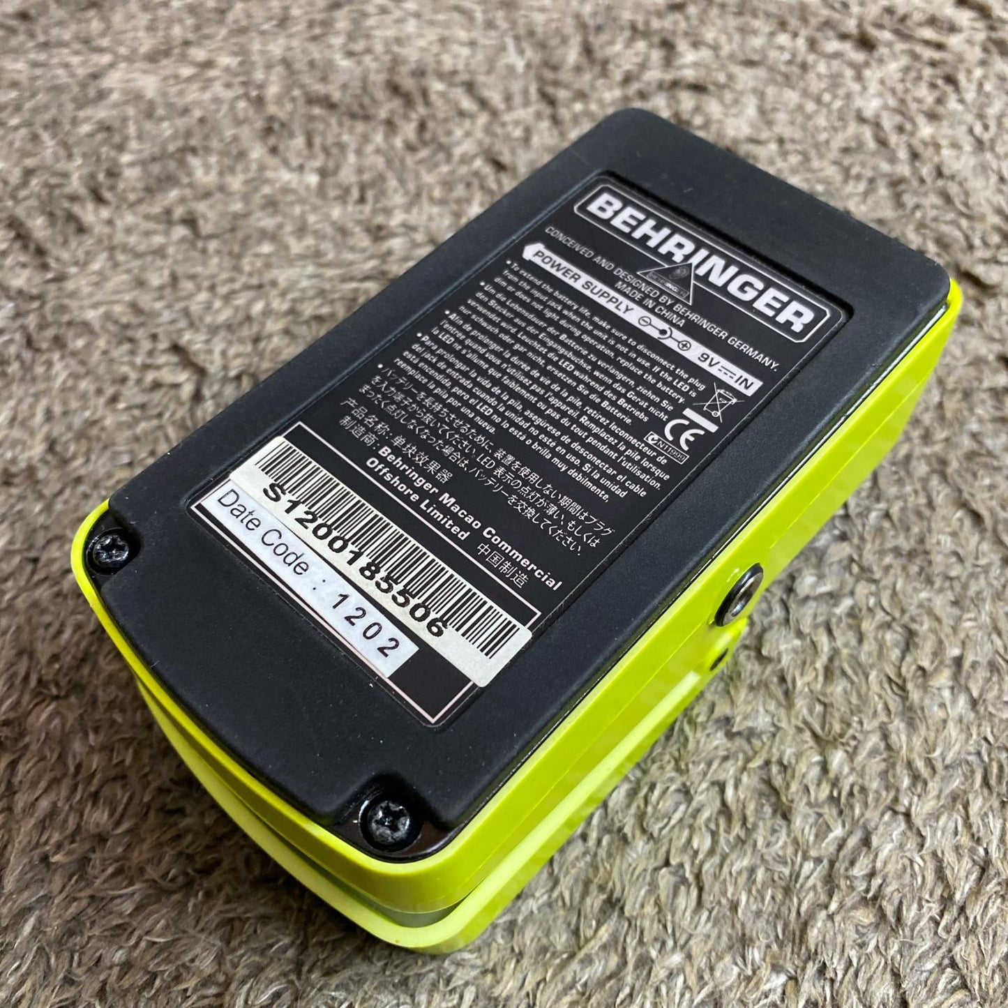 BEHRINGER | ベリンガー 楽器 ULTRA WAH UW300【尾張小牧店】