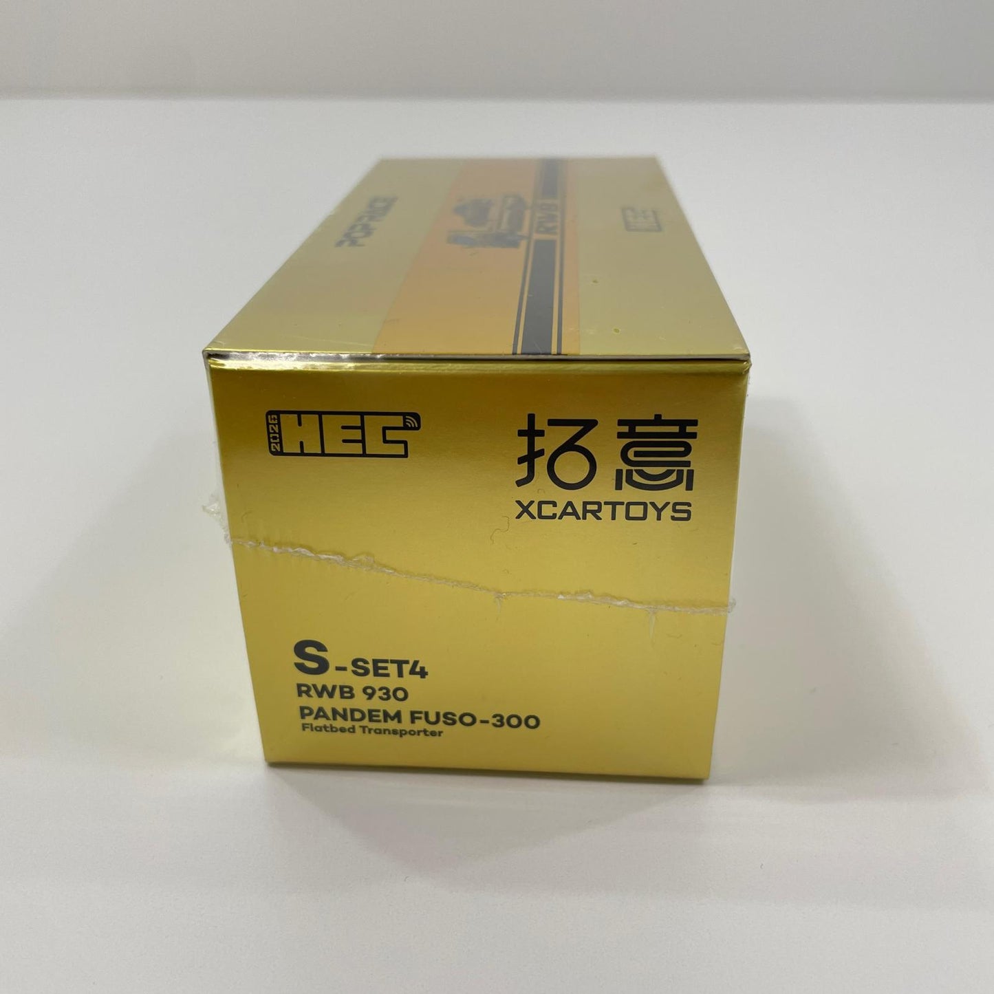 POP RACE HEC 2026 1/64 Porsche RWB 930 ゴールドクローム SET4 + Pandem Fuso 300フラットベッド【尾張小牧店】