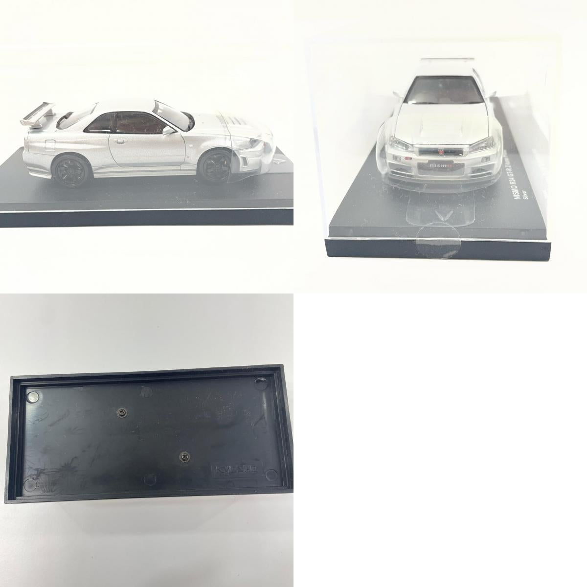 京商 1/43 ニスモ R34 GT-R Z-tune シルバー【尾張小牧店】