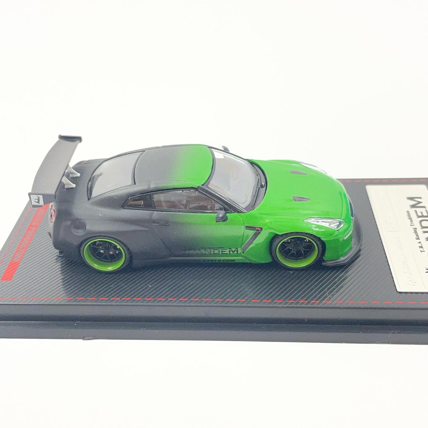 ignition model 1/64 PANDEM R35 GT-R Green/Black【IG2766】【尾張小牧店】