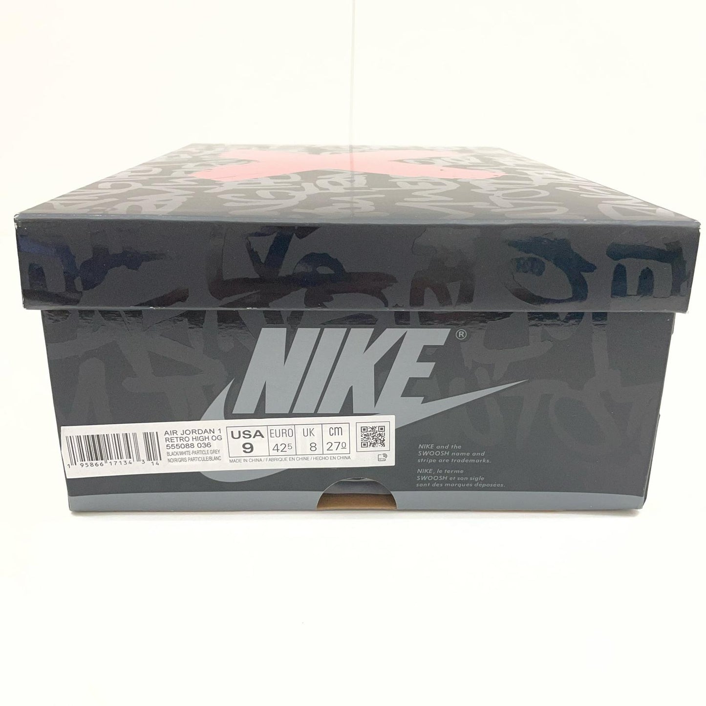NIKE | ナイキ Air Jordan 1 High OG スニーカー 27.0cm 555088-036 グレー【尾張小牧店】