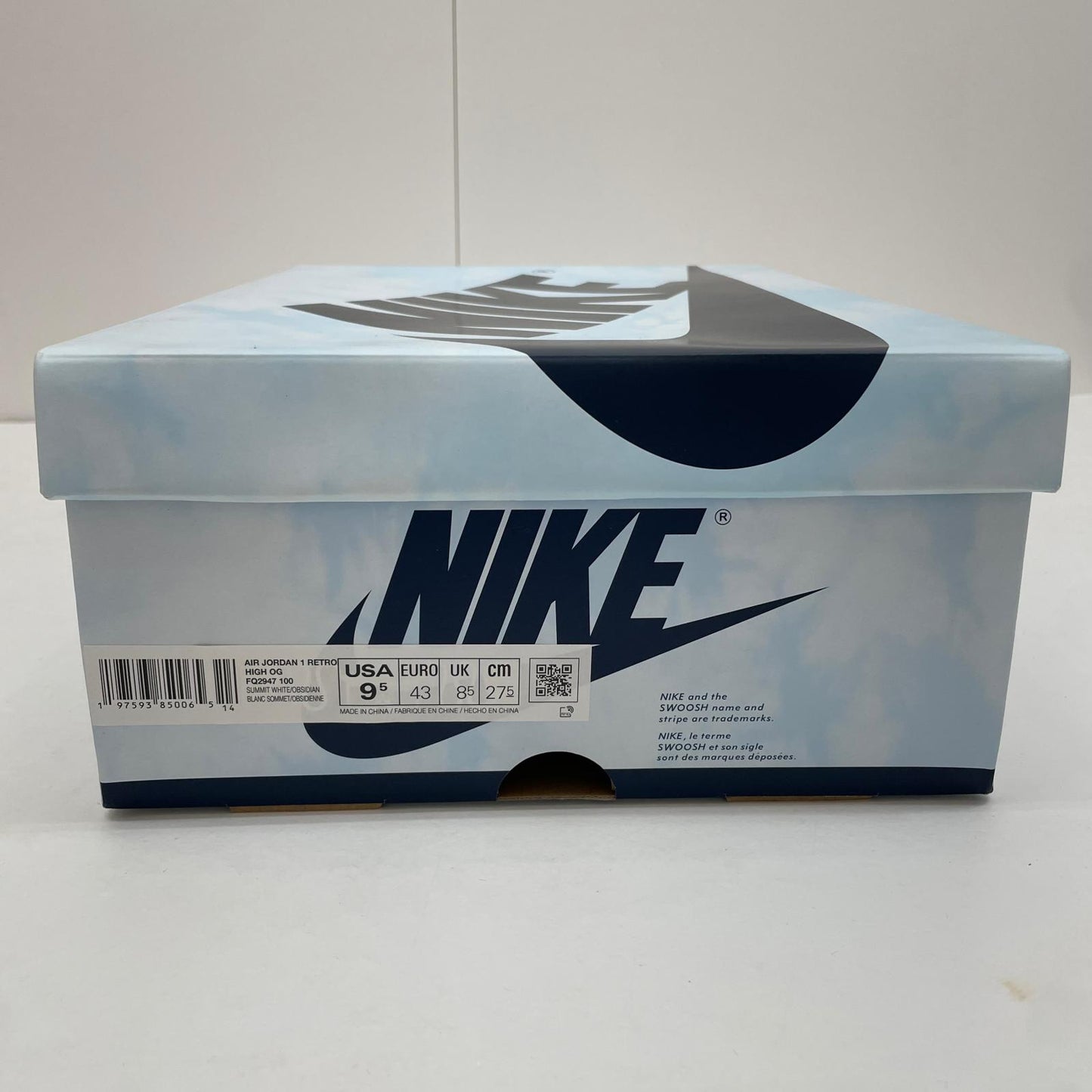 NIKE | ナイキ Air Jordan 1 Retro High OG スニーカー 27.5cm FQ2947-100 ブルー【尾張小牧店】