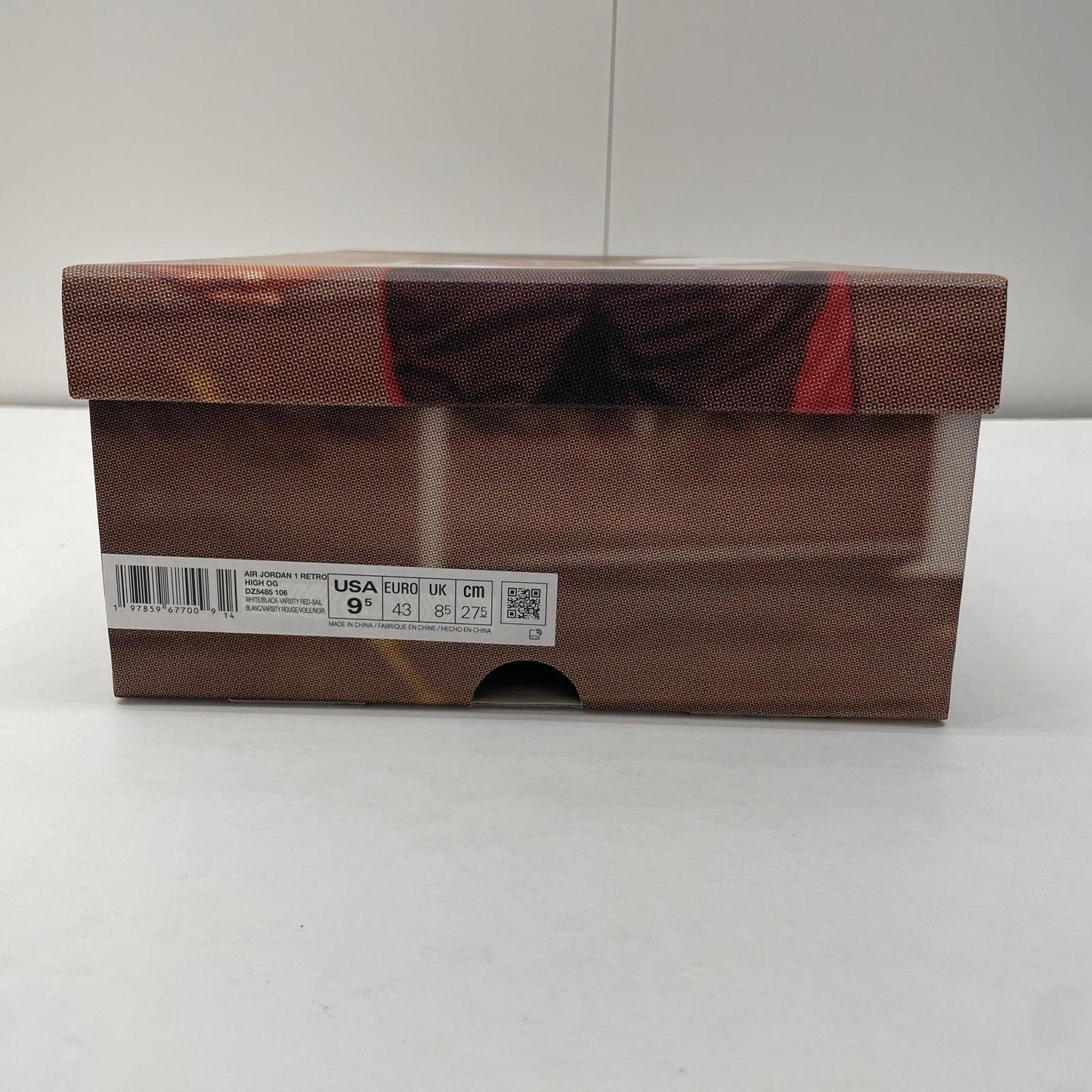 NIKE | ナイキ Air Jordan 1 Retro High OG スニーカー 27.5cm DZ5485-106 レッド【尾張小牧店】