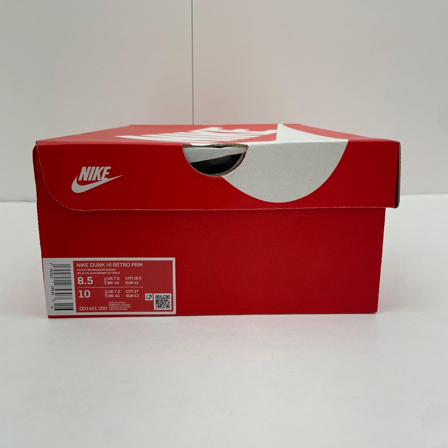 NIKE | ナイキ Dunk High PRM スニーカー 26.5cm DD1401-200 ブラウン【尾張小牧店】
