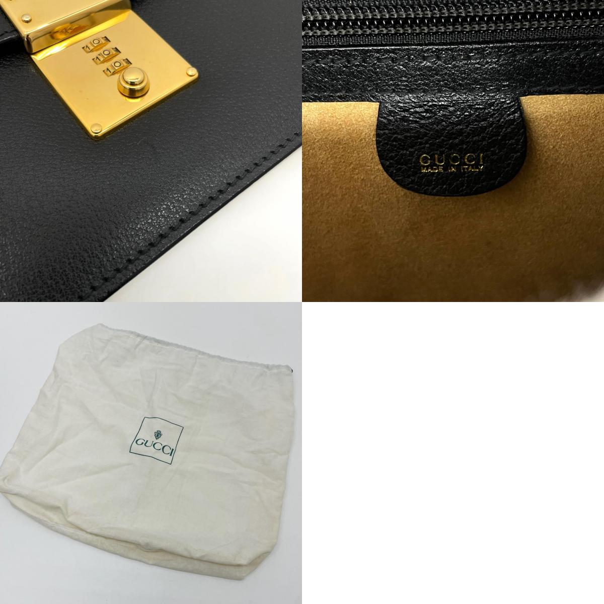 【中古】GUCCI | グッチ ビジネスバッグ 0151663500 ブラック【尾張小牧店】