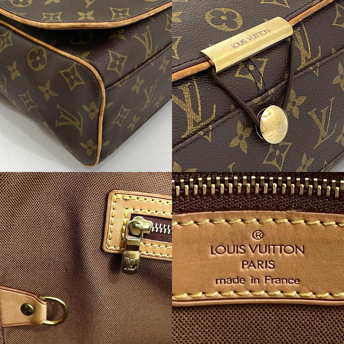 【中古】LOUIS VUITTON | ルイ・ヴィトン アベス モノグラム ショルダーバッグ M45257 ブラウン【尾張小牧店】6233