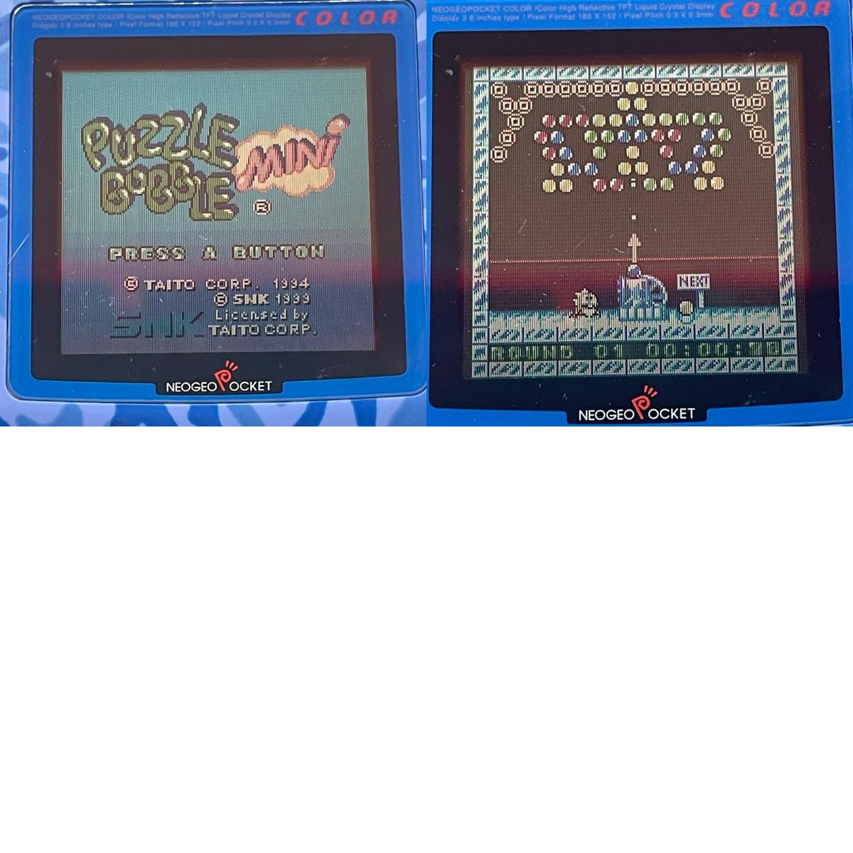 【尾張小牧店】NGP パズルボブル・ミニ ネオジオポケットカラー【レトロ】【中古】