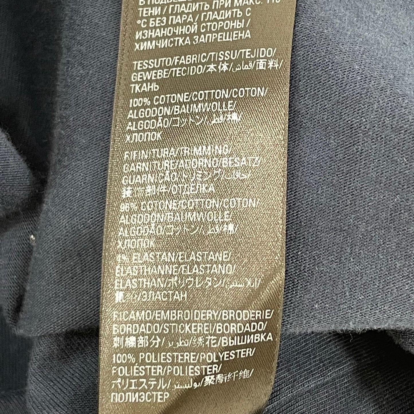 BALENCIAGA | バレンシアガ 長袖Tシャツ 731789 TNVA6 ネイビー サイズ:4【尾張小牧店】