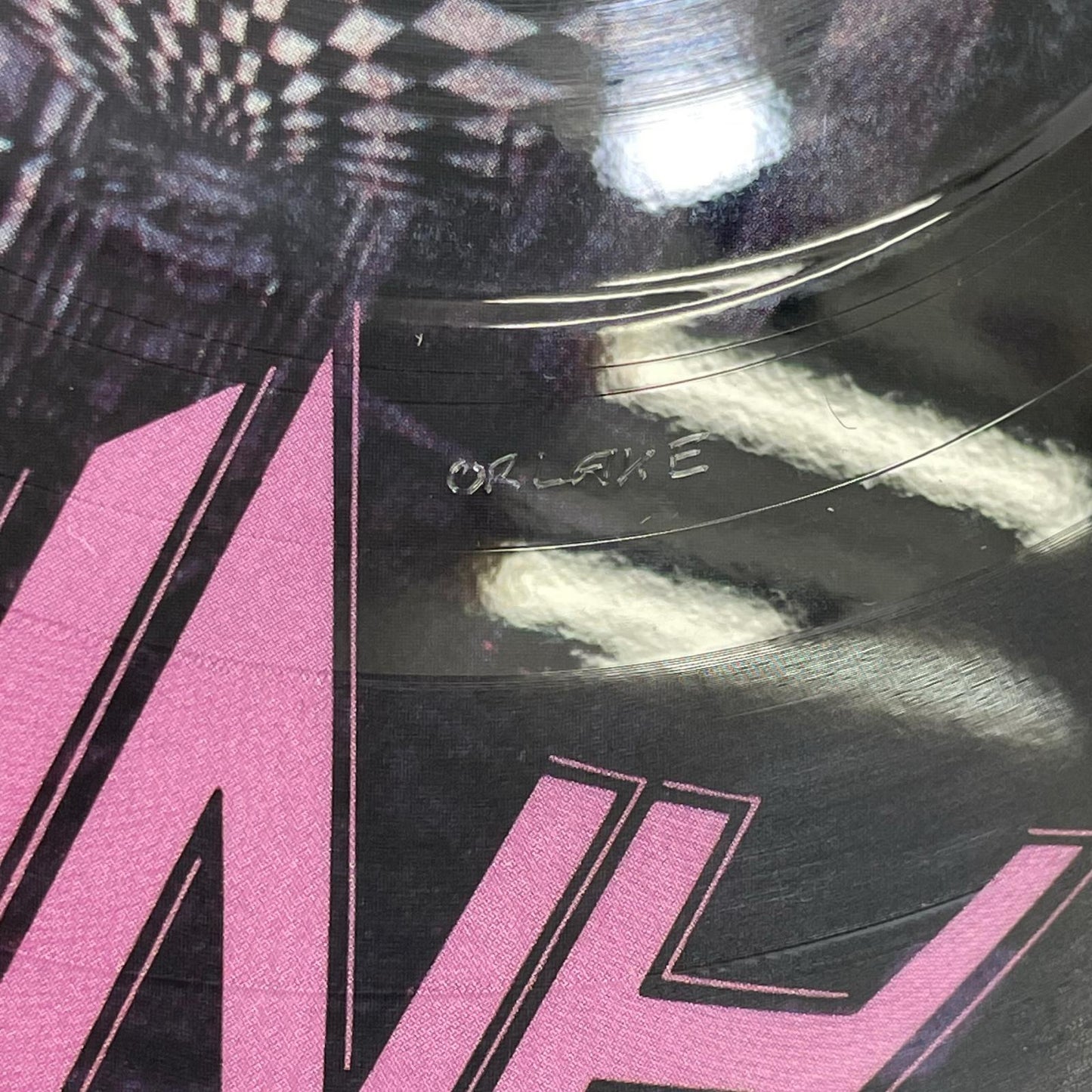 【尾張小牧店】LP アンスラックス / パーシスタンス・オブ・タイム ANTHRAX (1990) ILPSP 9967 UK ピクチャー盤 ②【レトロ】【中古】