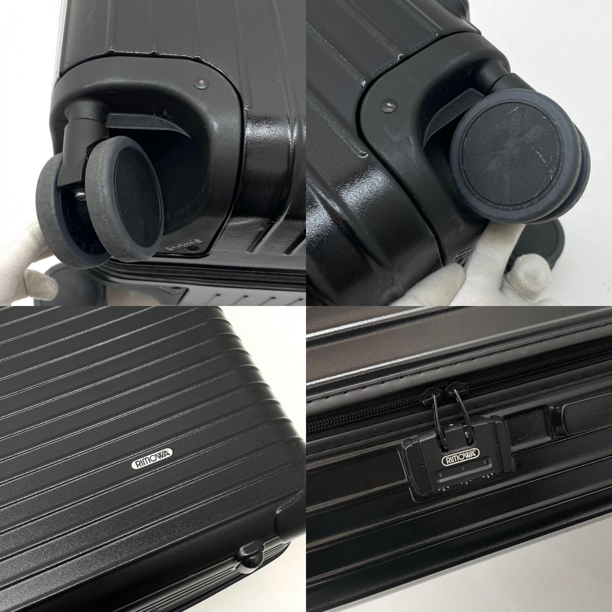 【中古】RIMOWA | リモワ SALSA ALL WHEEL TROLLEY キャリーバッグ スーツケース ブラック【尾張小牧店】【専】