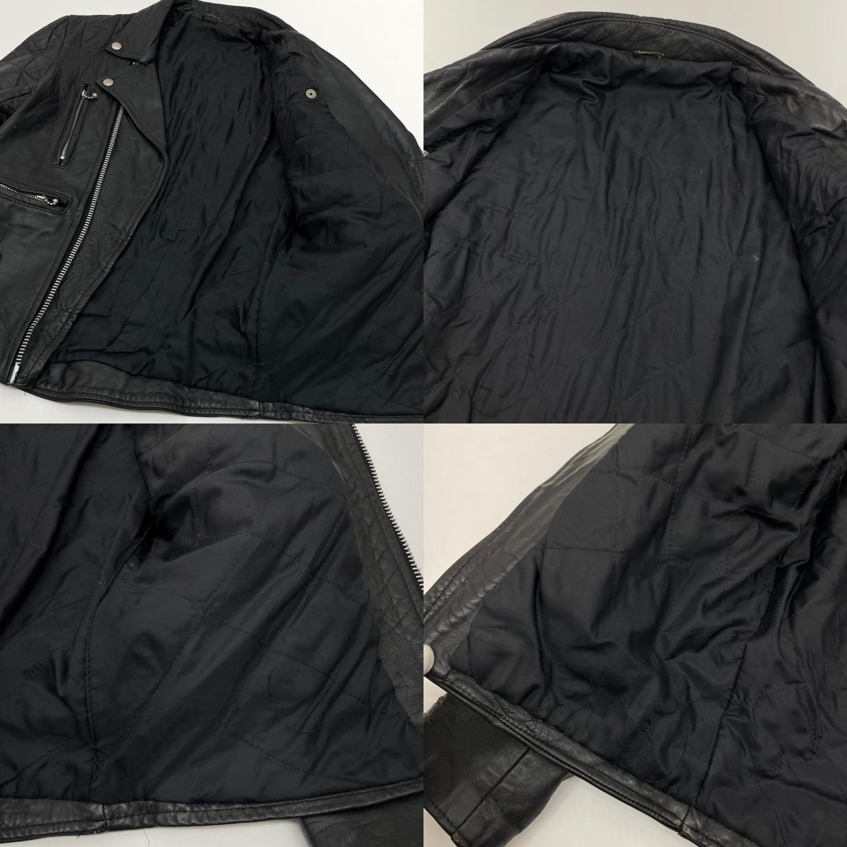 【中古】OLD | オールド 70s-80s UKライダース ライダースジャケット ブラック【尾張小牧店】