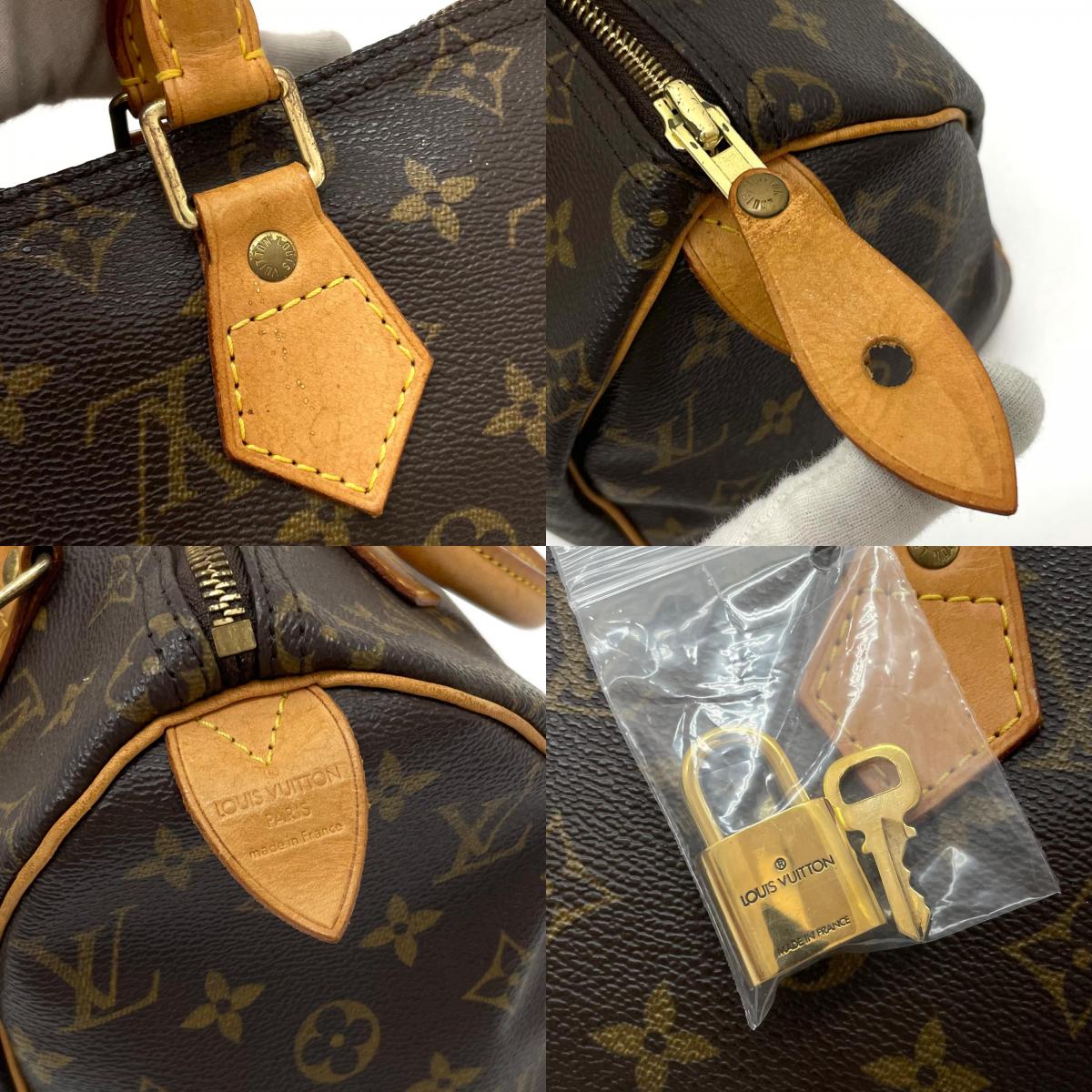 【中古】LOUIS VUITTON | ルイ・ヴィトン スピーディ25 ハンドバッグ M41528 ブラウン【尾張小牧店】