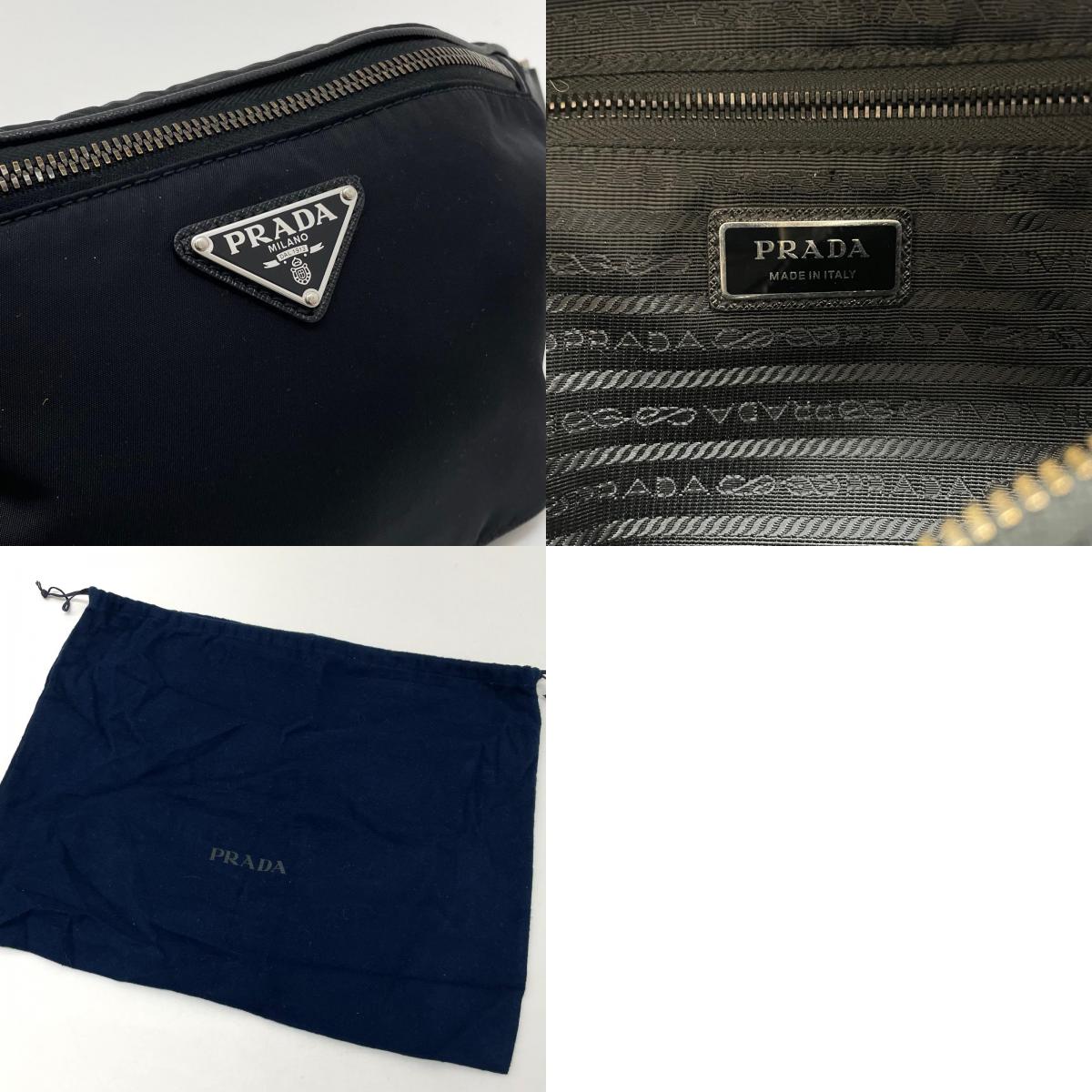 【中古】PRADA | プラダ ボディバッグ 2VL033 ブラック【尾張小牧店】
