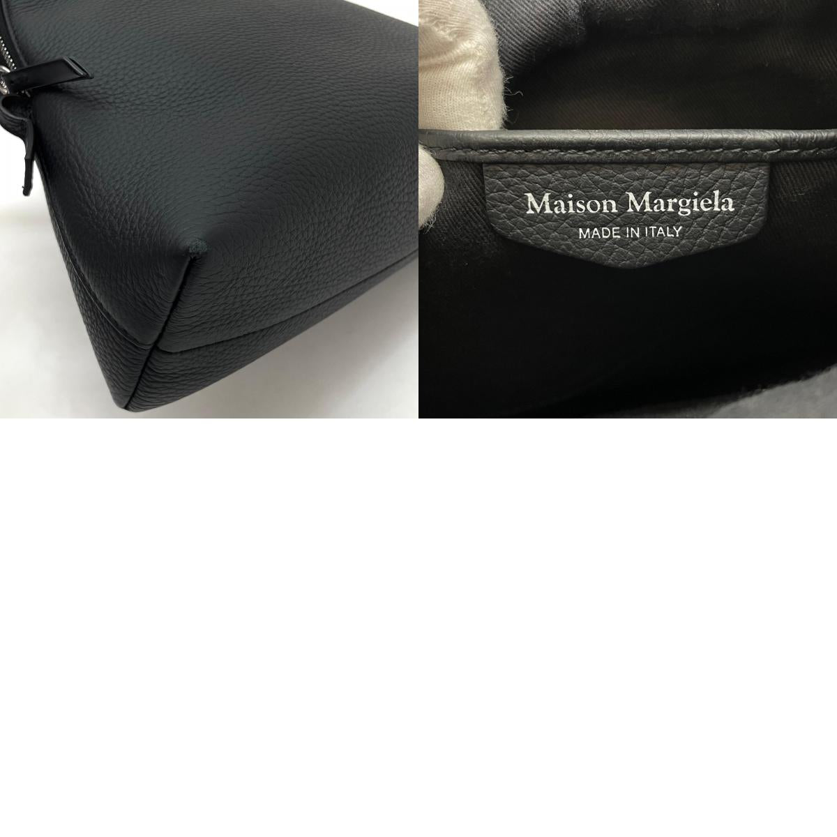 【中古】Maison Margiela | メゾンマルジェラ 5AC 2wayバッグ ショルダーバッグ クラッチバッグ SB1WG0003 ブラック【尾張小牧店】