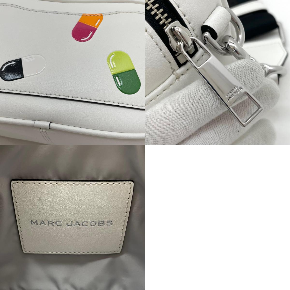 【中古】MARC JACOBS | マークジェイコブス ピル・カプセル ショルダーバッグ ホワイト【尾張小牧店】