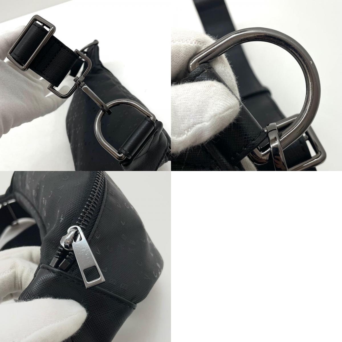 【中古】BLVCK PARIS | ブラックパリ ボディバッグ ウエストポーチ ブラック【尾張小牧店】