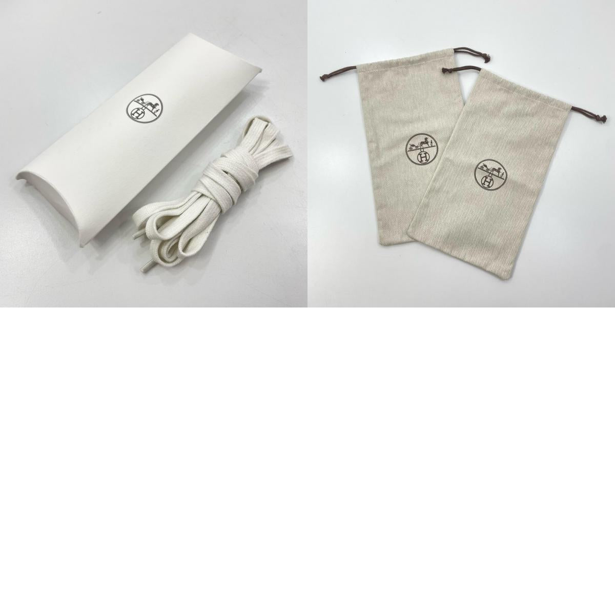 【中古】HERMES | エルメス バウシング ローカット スニーカー 242810ZH ホワイト 表記サイズ:39【尾張小牧店】