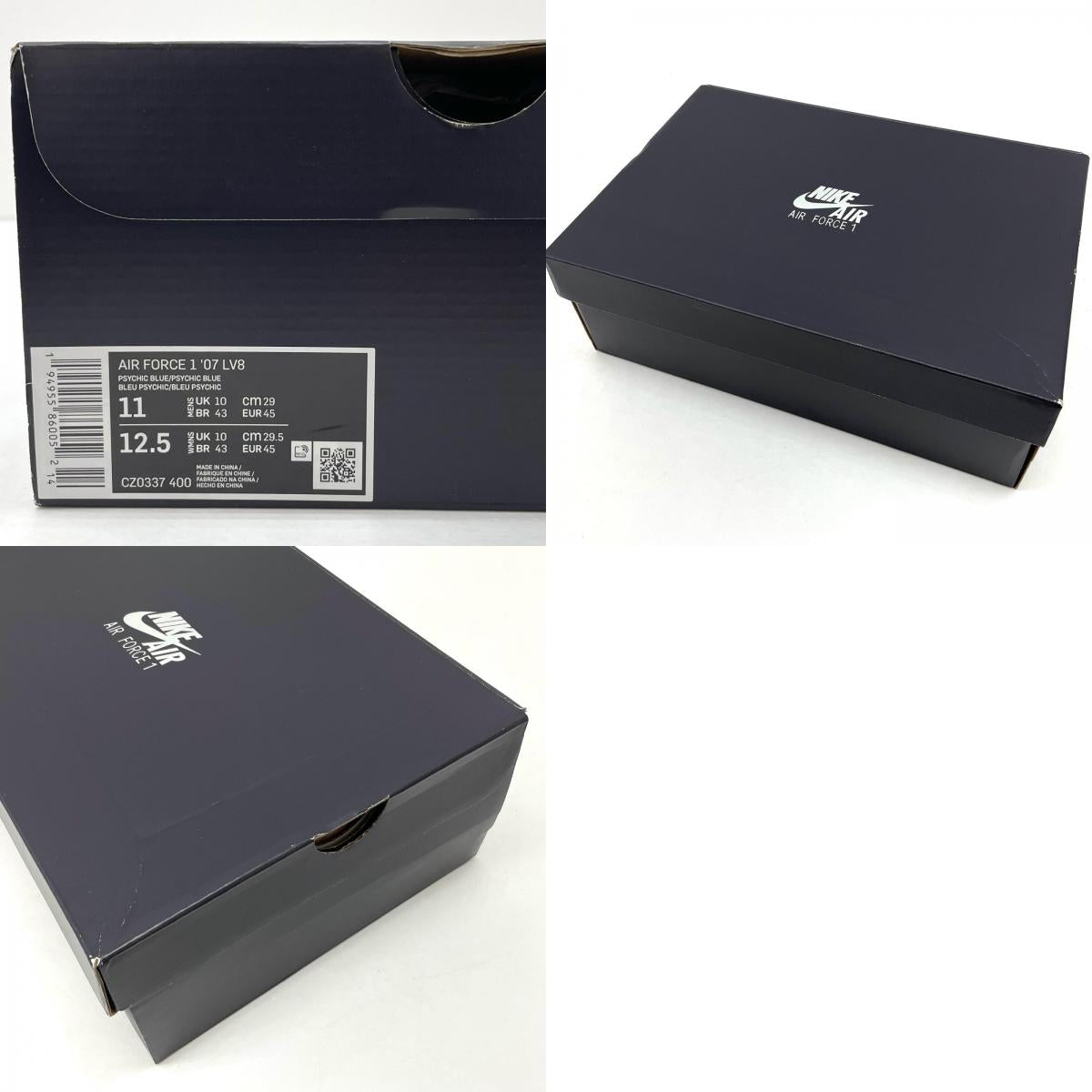 【中古】NIKE | ナイキ Air Force 1 Low '07 LV8 "Psychic Blue"/エアフォース1 ロー '07 LV8 "サイキックブルー" スニーカー 靴 CZ0337-400 ライトブルー×ホワイト 29cm【尾張小牧店】【専】