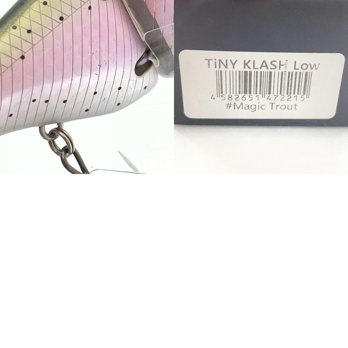 【フィッシング/釣り/釣具/ルアー】DRT | ディビジョンレーベルタックルズ TiNY KLASH Low タイニークラッシュ Low マジックトラウト【尾張小牧店】