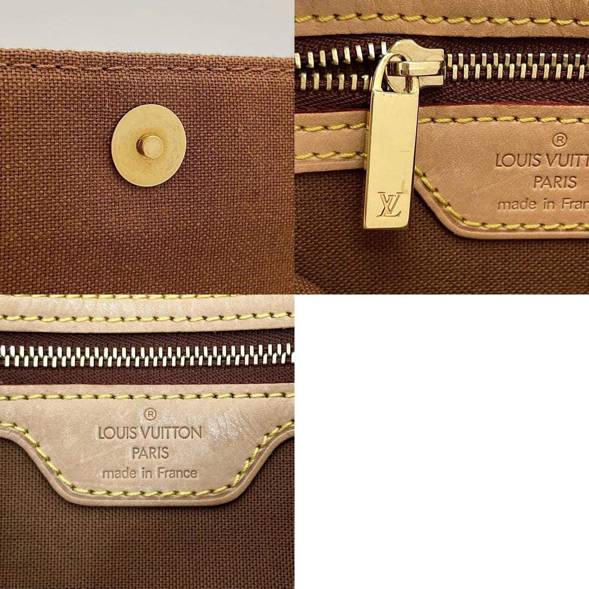【中古】LOUIS VUITTON | ルイ・ヴィトン ミニ ルーピング モノグラム ハンドバッグ トートバッグ ワンショルダー M51147 ブラウン【尾張小牧店】