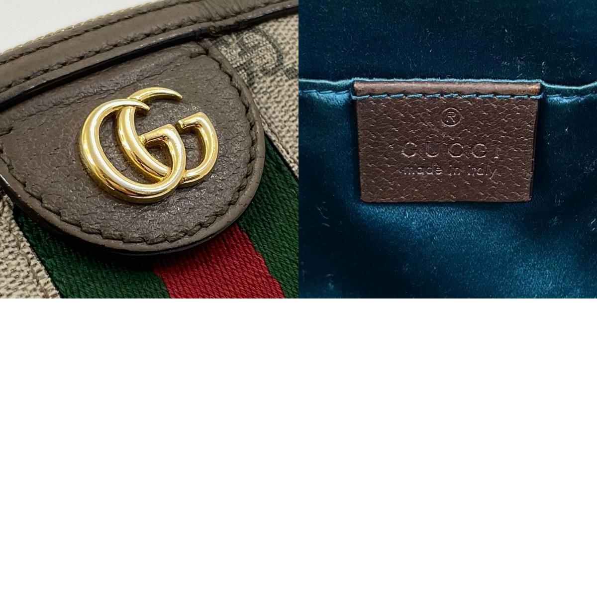 【中古】GUCCI | グッチ オフィディア GGスプリーム キャンバス ショルダーバッグ 499621・486628 ブラウン【尾張小牧店】