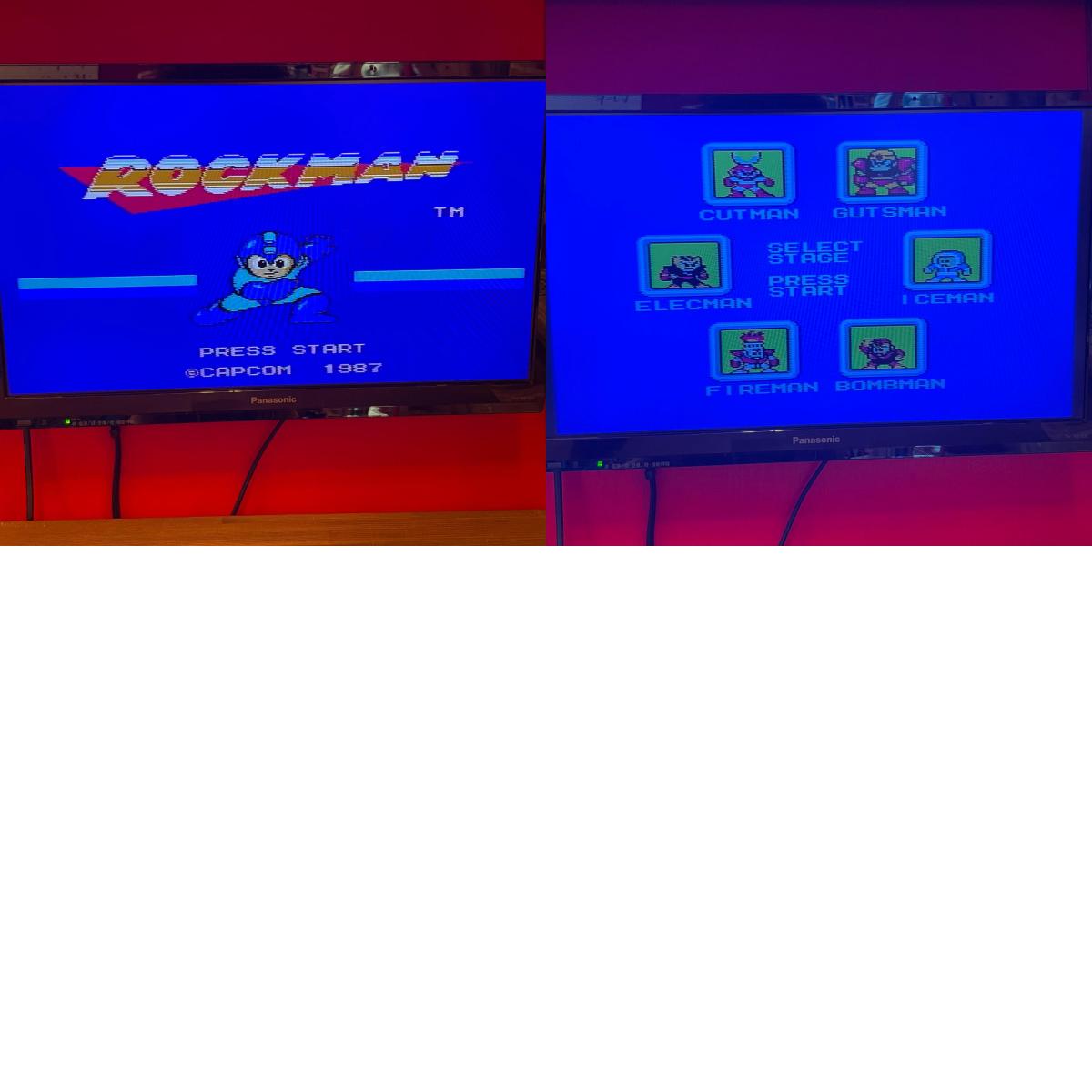 【尾張小牧店】FC ロックマン 箱説あり カプコン ファミコン【レトロ】【中古】